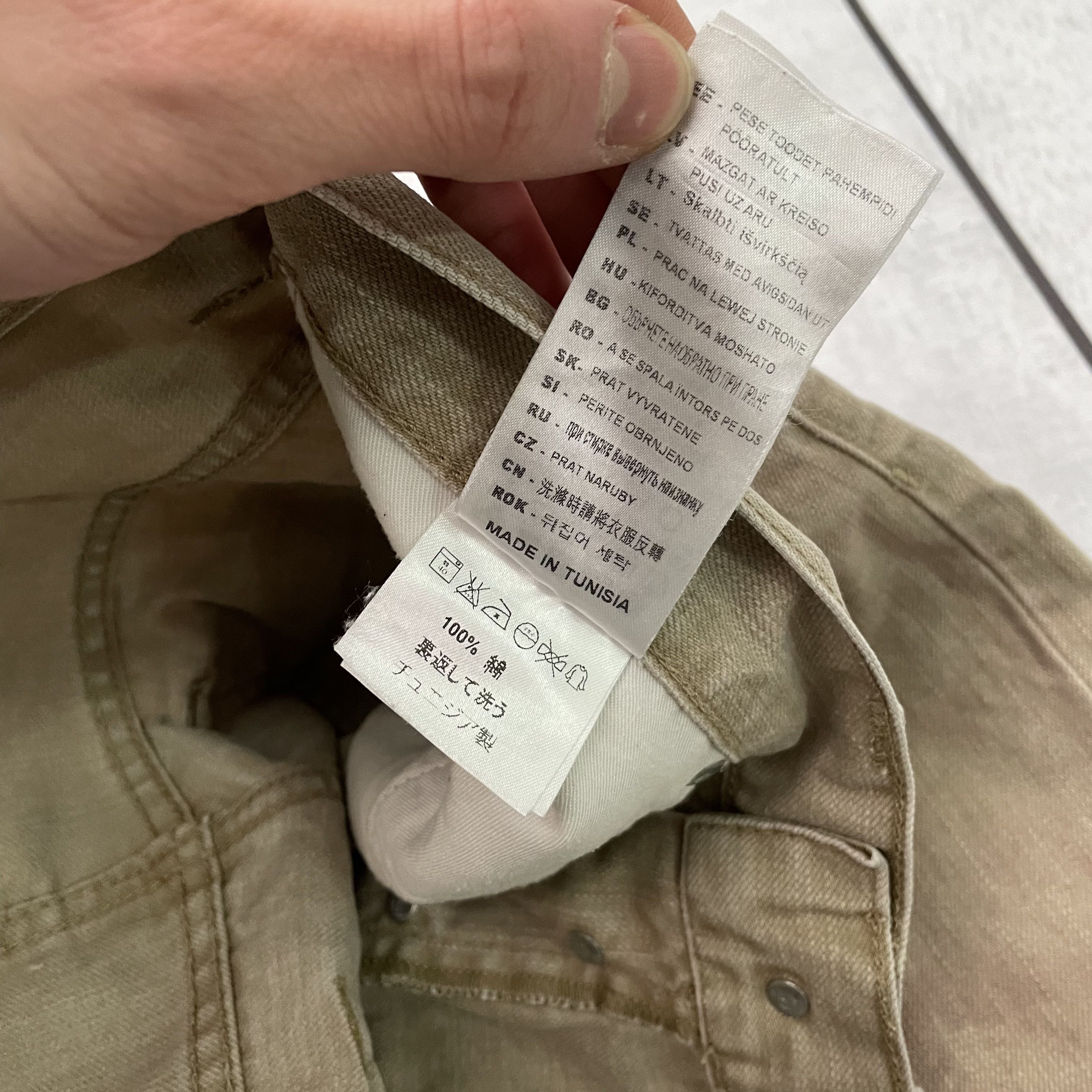 Carhartt Carhartt custom pants 1 of 1 art distressed handmade unique Size US 33 - 10 Thumbnail