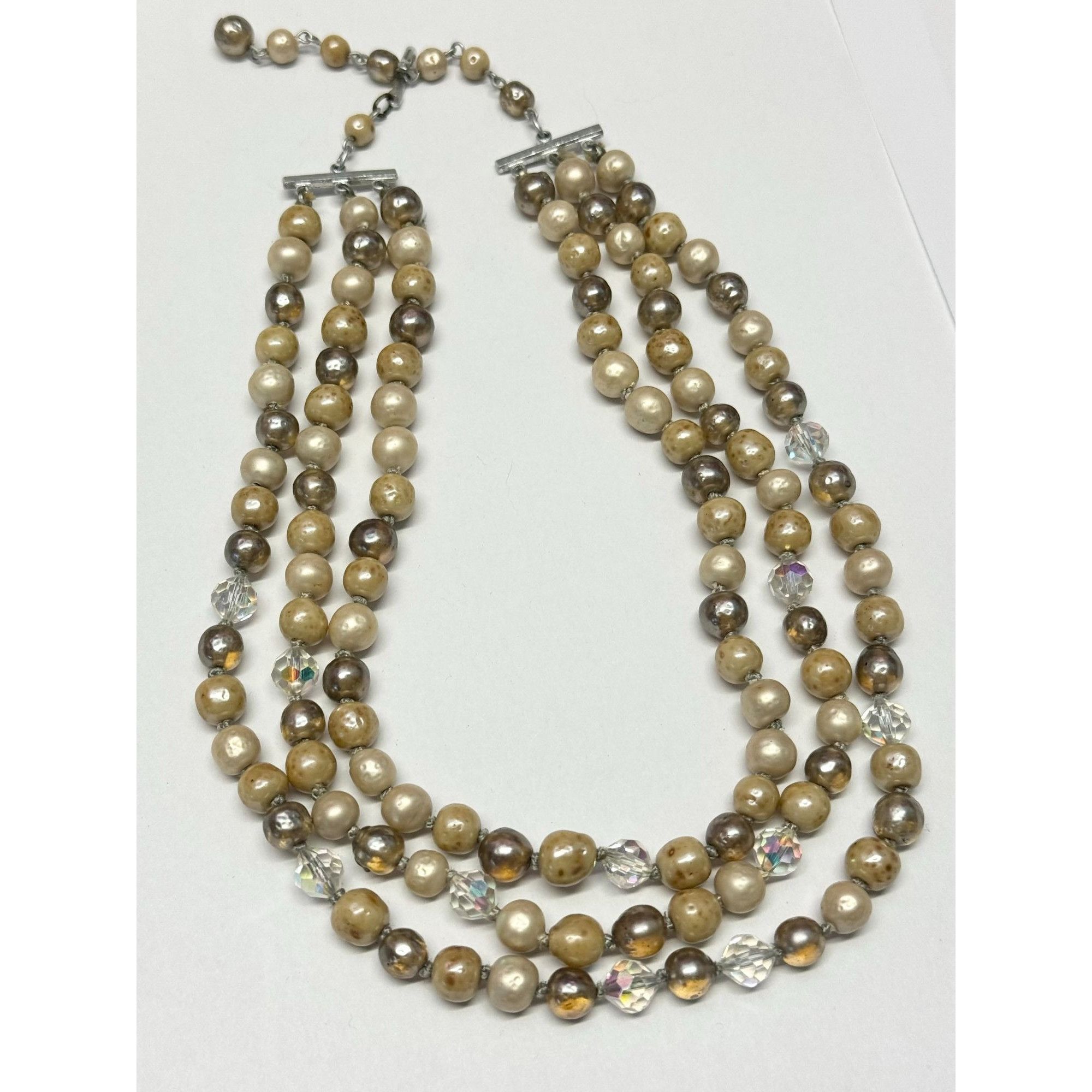 Vintage Japan vintage beaded multi strand necklace Size ONE SIZE - 4 Thumbnail