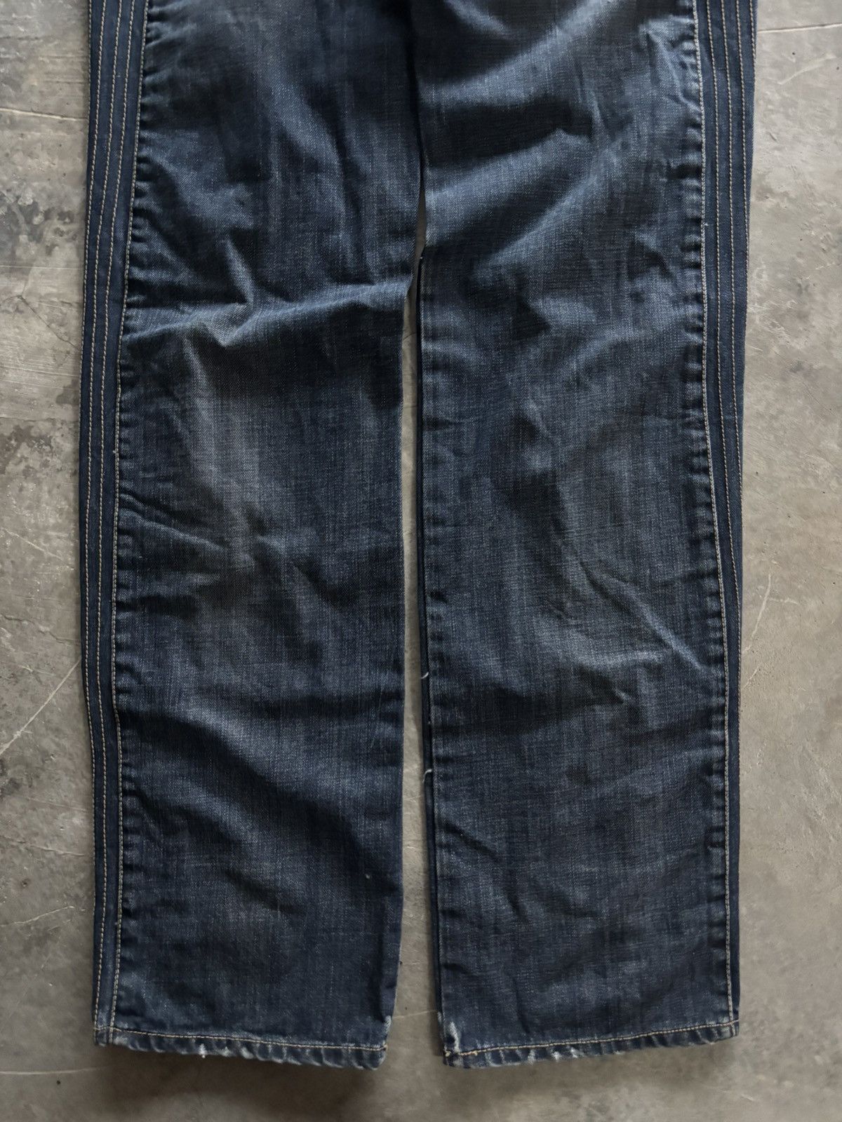 Just Cavalli JUST CAVALLI JEANS SIDE STITCHING ABSTRACT ART STYLE Size US 31 - 18 Thumbnail