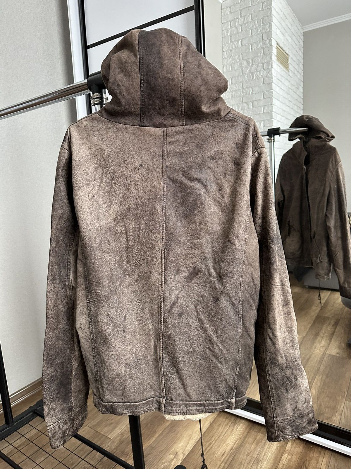 Giorgio Brato Giorgio Brato Leather Zip Jacket Vintage Size US M / EU 48-50 / 2 - 4 Thumbnail