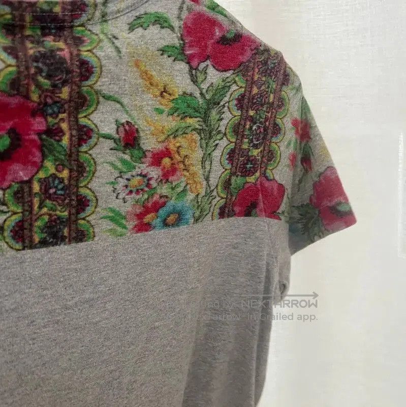Comme des Garcons COMME des GARÇONS Floral Cotton T-Shirt . Size S / US 4 / IT 40 - 3 Thumbnail
