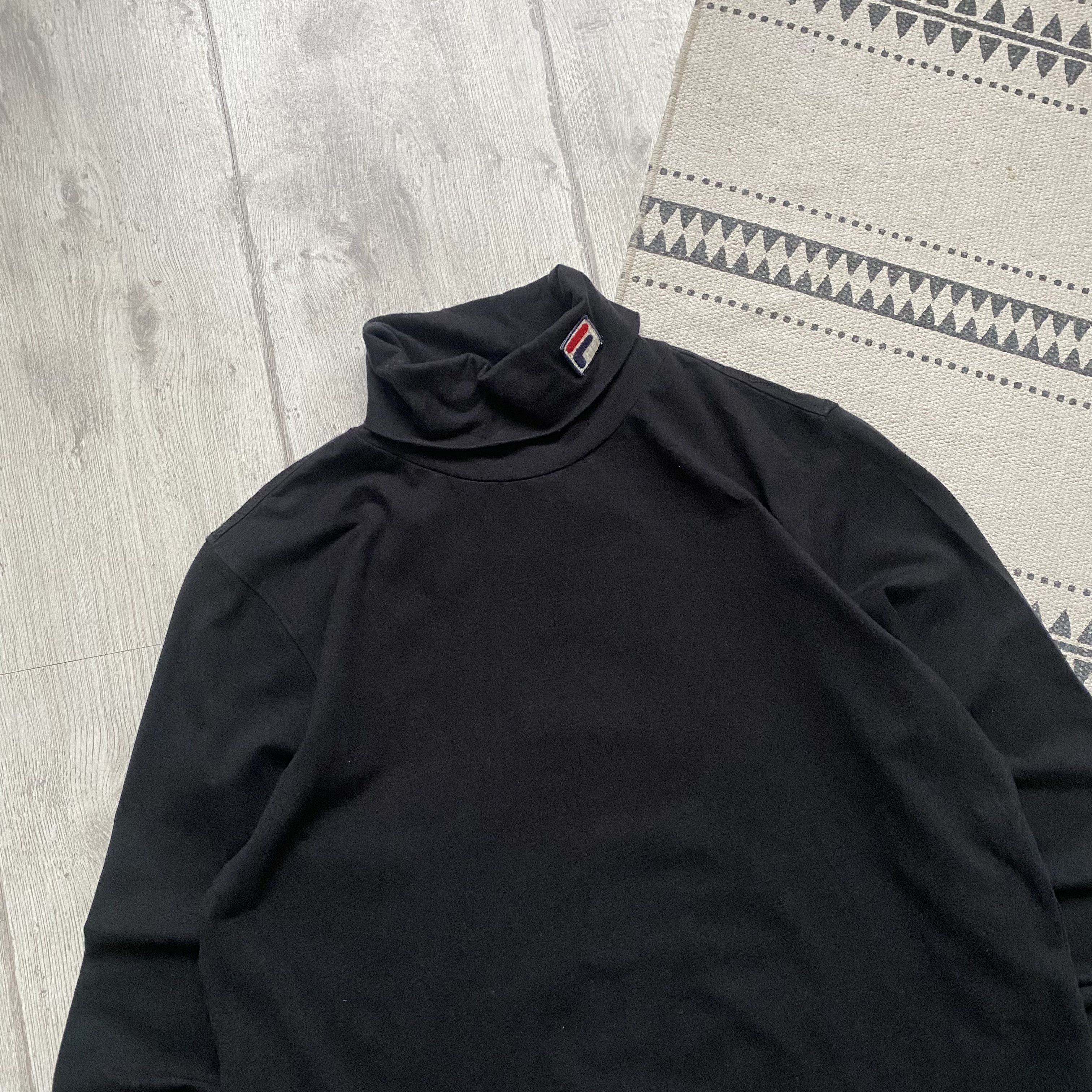 Fila 👟 Vintage Casual Fila long sleeve Turtleneck mini logo Nike Size US S / EU 44-46 / 1 - 2 Thumbnail