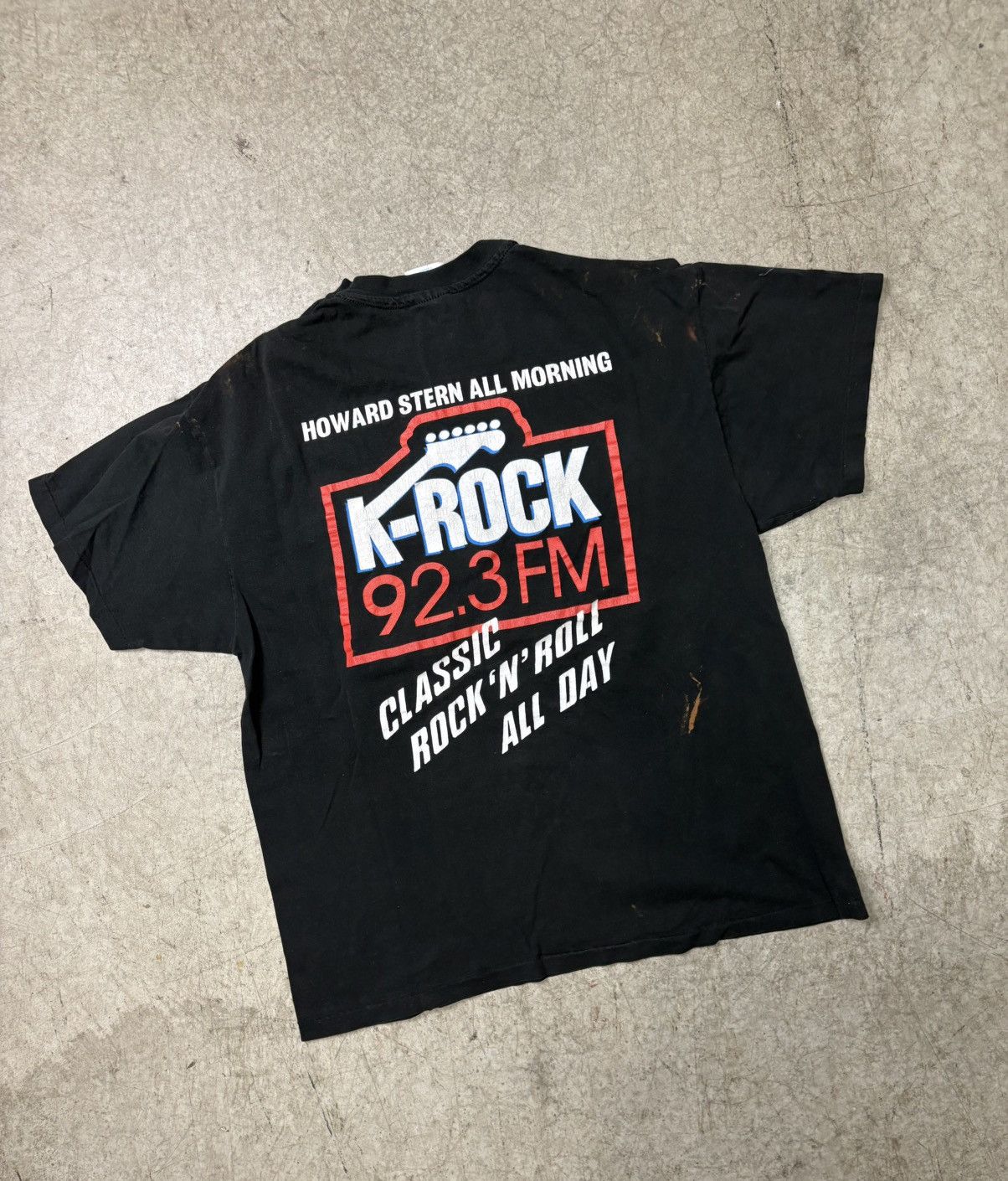 Band Tees Vintage Howard Stern Radio Station T-Shirt Size US XL / EU 56 / 4 - 1 Thumbnail