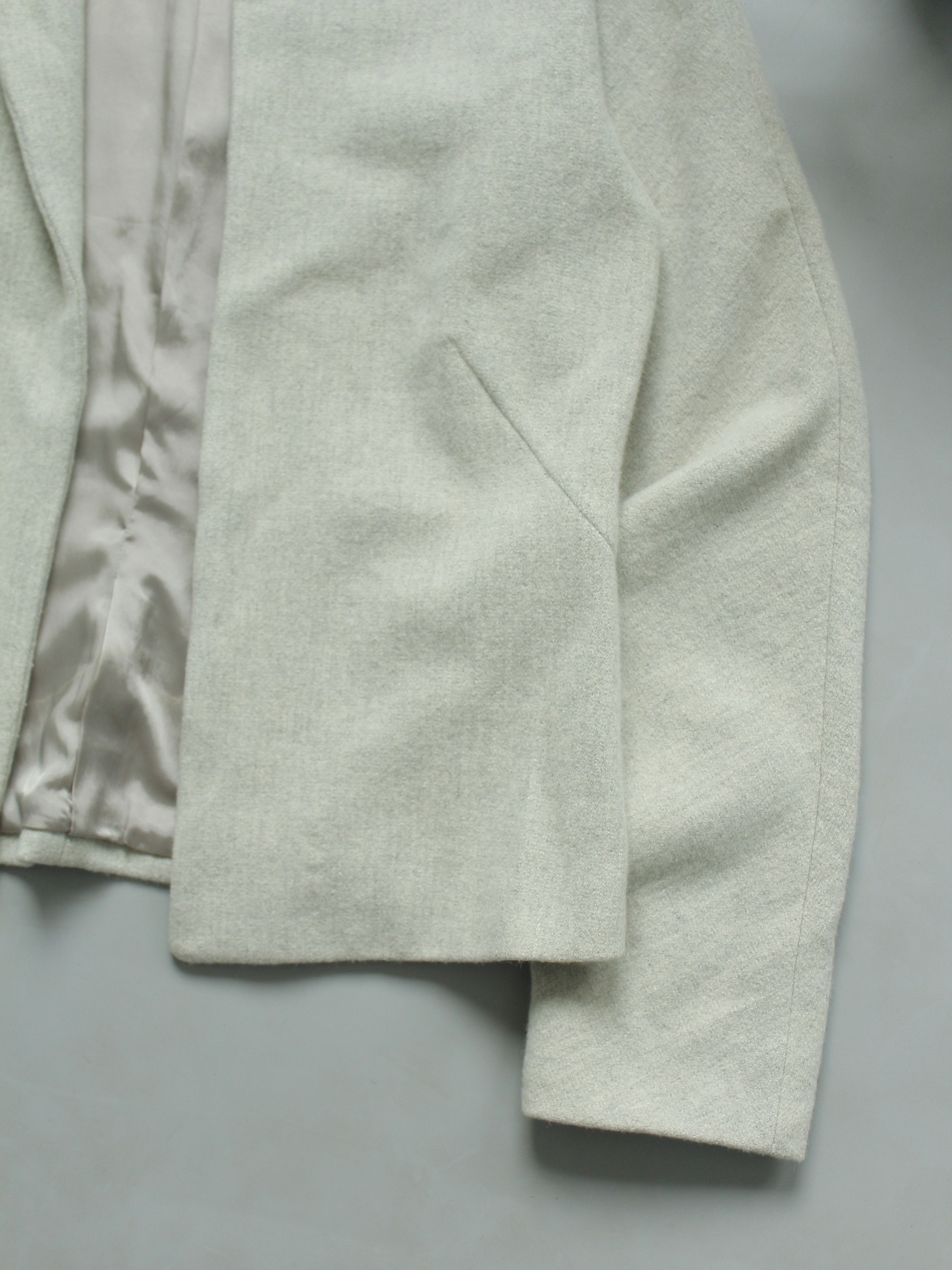 Jil Sander Jil Sander Cashmere / Fleece Wool Light Womens Jacket 38 Size XS / US 0-2 / IT 36-38 - 4 Thumbnail