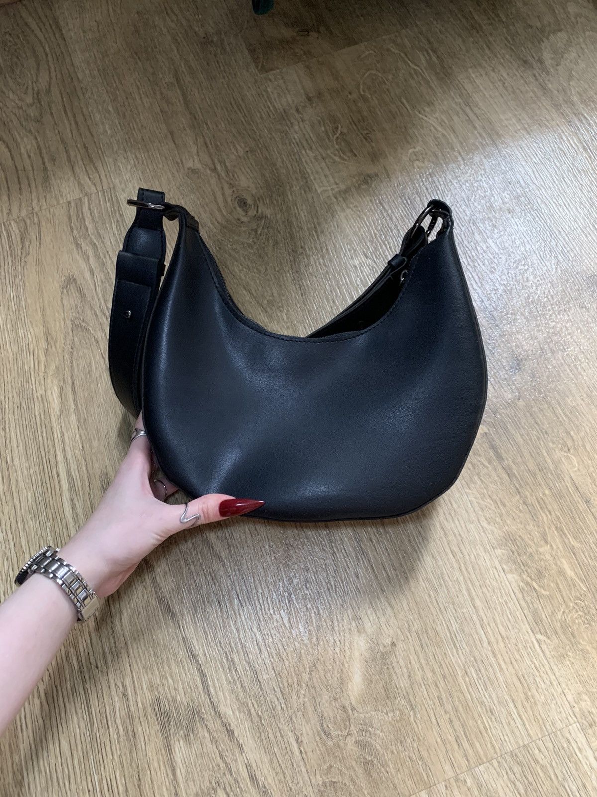 Other Black shoulder bag – comfortable and spacious Size ONE SIZE - 2 Thumbnail