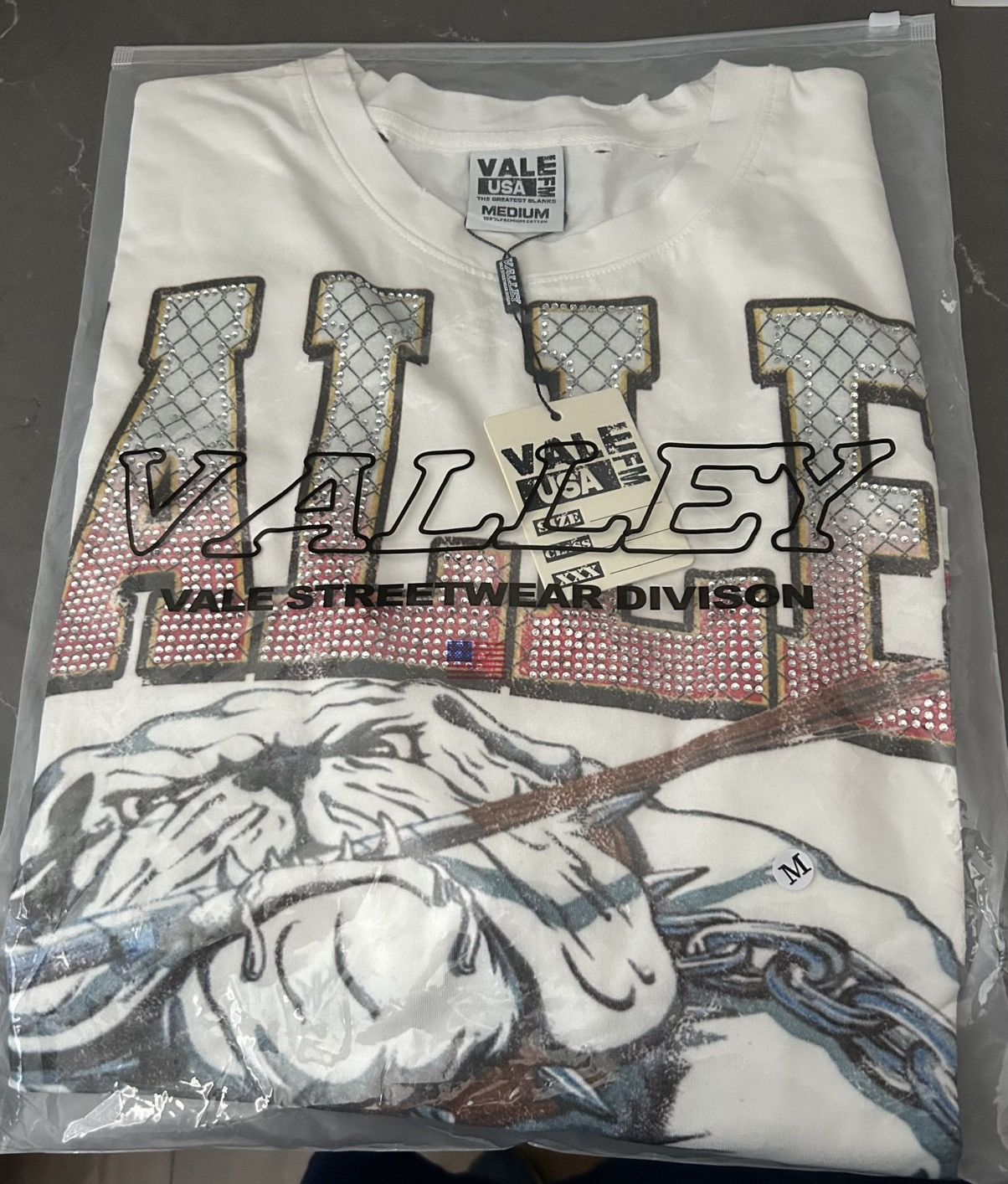 Vale Vale Polo Bling Bulldog Tee Size US M / EU 48-50 / 2 - 4 Thumbnail