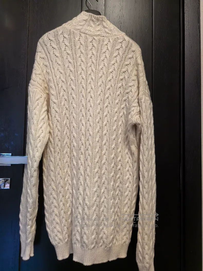 Loewe Loewe Beige Knit Sweater Size M / US 6-8 / IT 42-44 - 3 Thumbnail