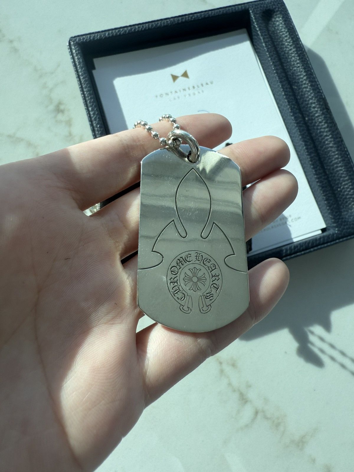 Chrome Hearts Chrome Hearts Dog Tag with ball chain Size ONE SIZE - 8 Thumbnail