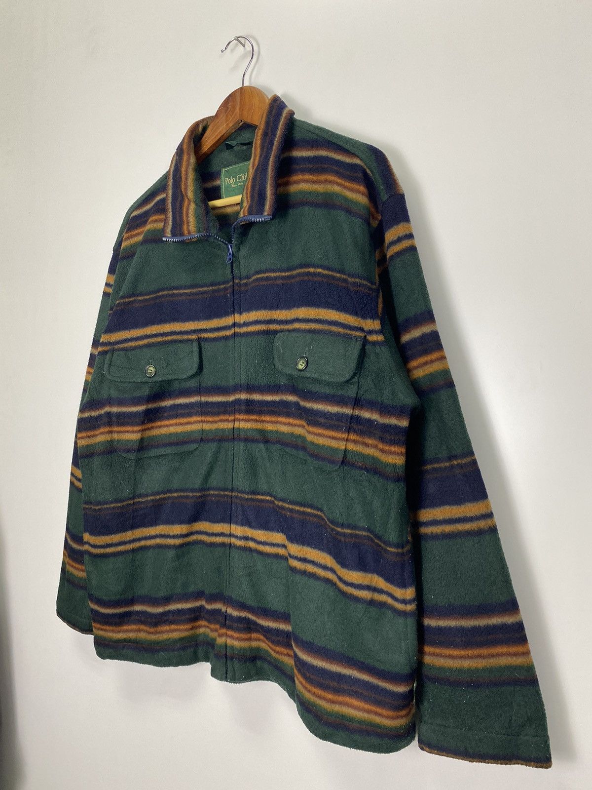 Beverly Hills Polo Club × Vintage Vintage 90’s Polo Club Fleece Jacket Size US M / EU 48-50 / 2 - 4 Thumbnail