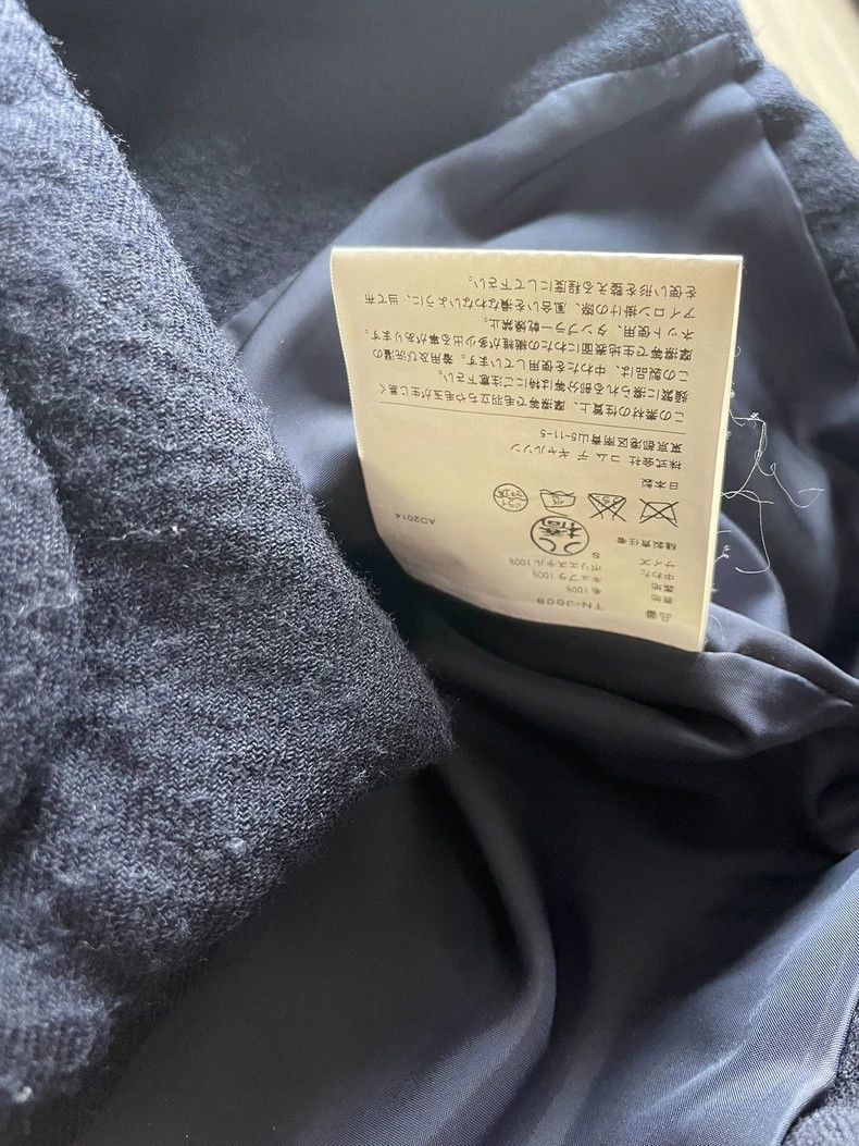 Comme des Garcons Comme des Garcons Navy blue cotton-padded jacket coat Size S / US 4 / IT 40 - 3 Thumbnail