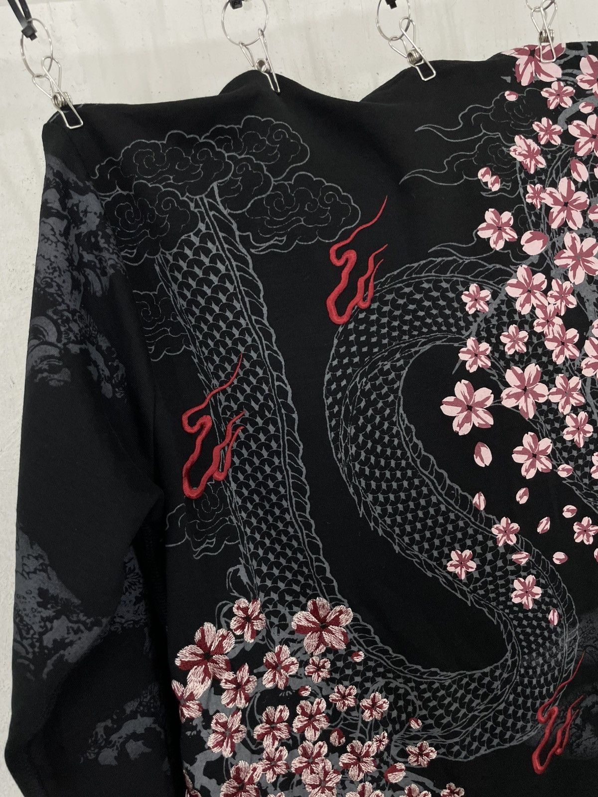 Bullet Noise Bullet Noise Eastern Iconography Dragon Embroidery Sakura Size US L / EU 52-54 / 3 - 15 Thumbnail