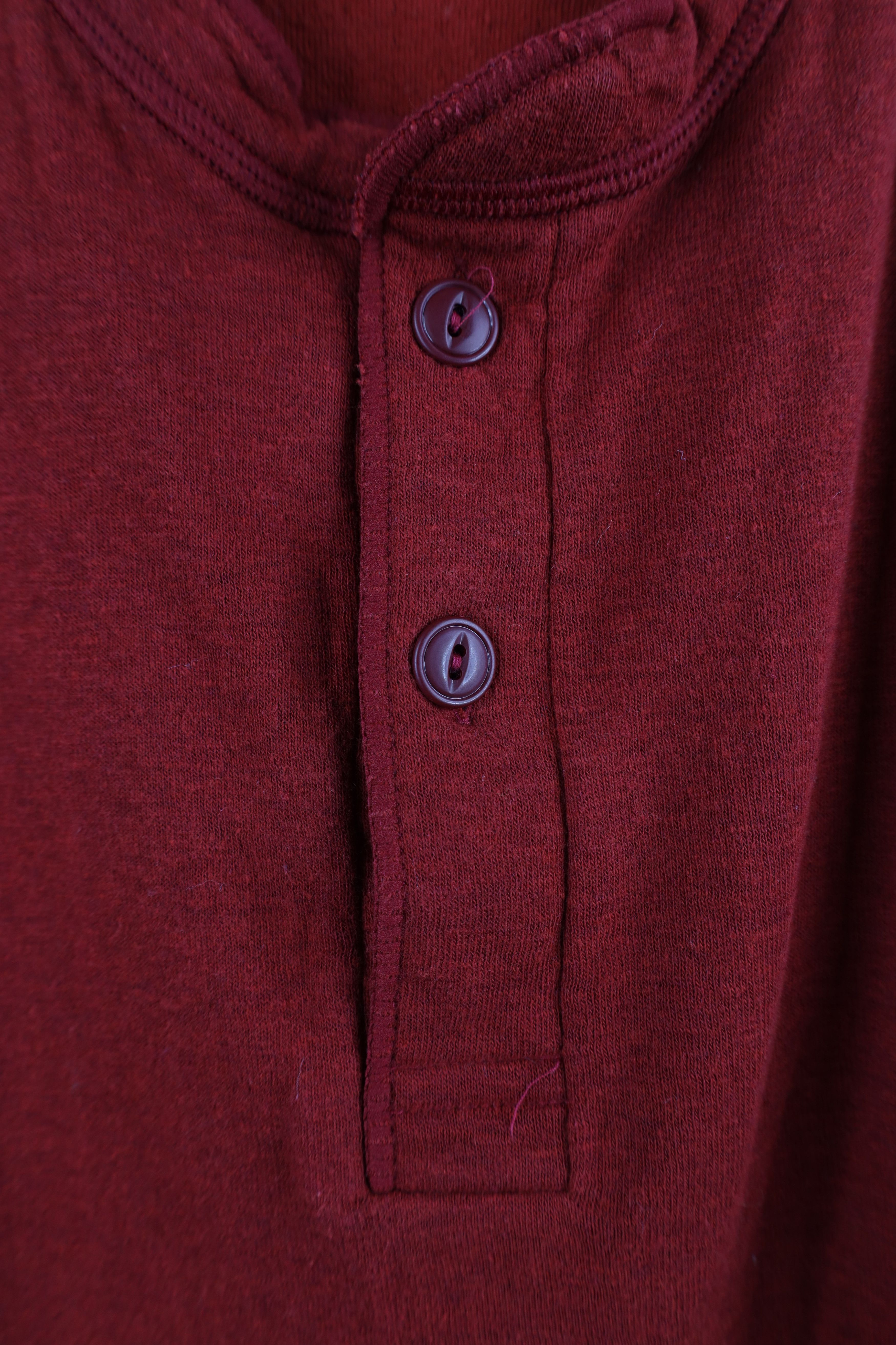 L.L. Bean × Vintage Vintage LL Bean Rivers Driver Long Sleeve Henley T-Shirt Size US L / EU 52-54 / 3 - 5 Thumbnail
