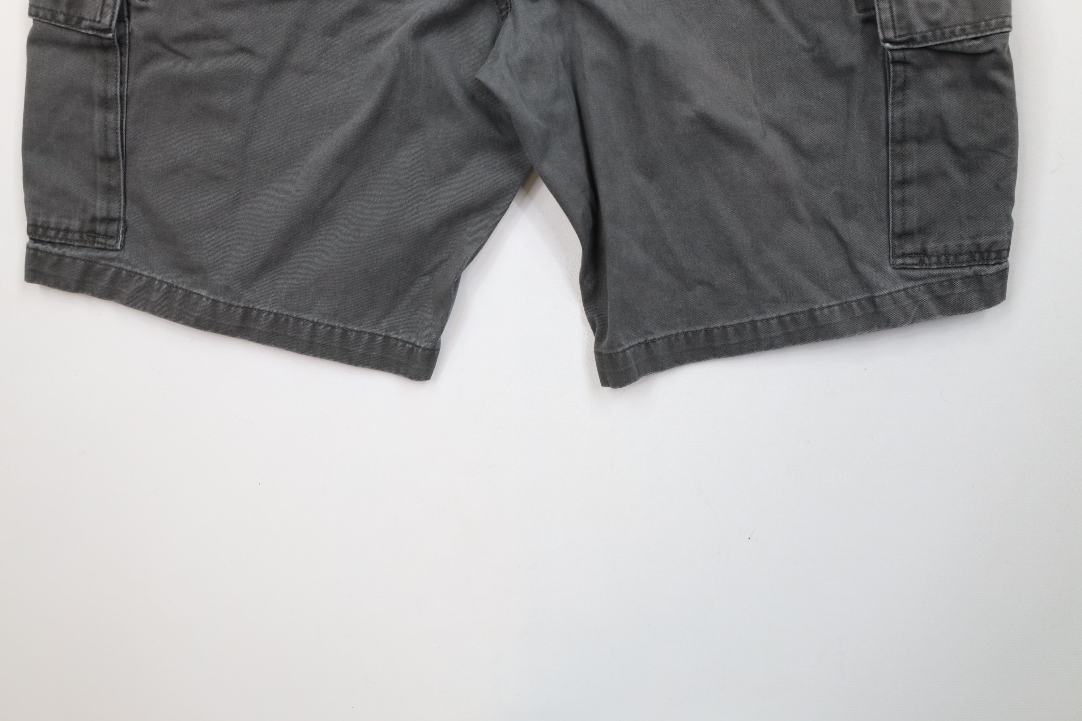 Eddie Bauer × Vintage Vintage Eddie Bauer Heavyweight Pigment Dye Cargo Shorts Size US 40 / EU 56 - 11 Thumbnail