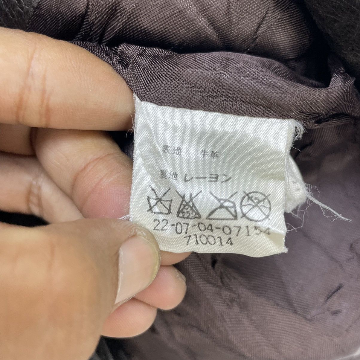 Designer × Hai Sporting Gear × Issey Miyake Designer Des Pres Cow Hide Leather Size S / US 4 / IT 40 - 5 Thumbnail