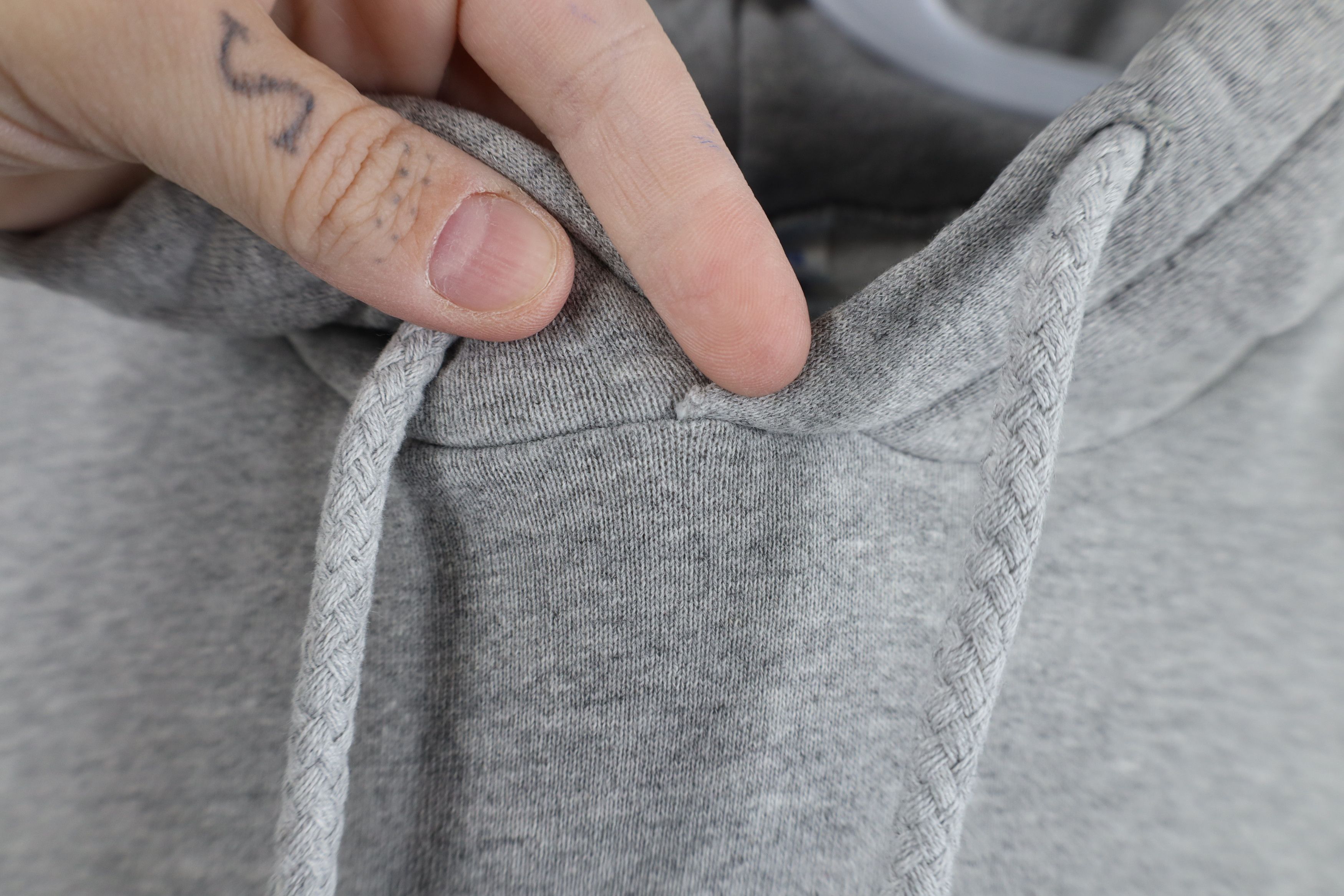 Adidas Vintage 90s Y2K Adidas Logo Heavyweight Hoodie Gray USA Size US XXL / EU 58 / 5 - 5 Thumbnail