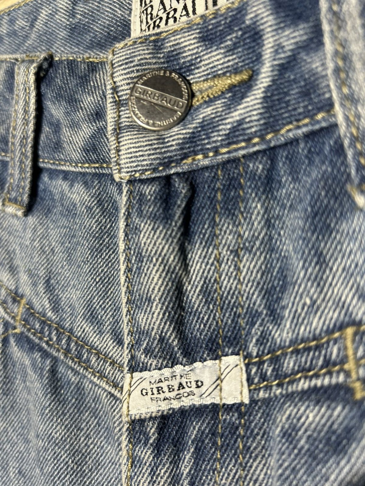 Marithe + Francois Girbaud Vintage Maritthe Francois Girbaud denim pant Size US 27 - 8 Thumbnail