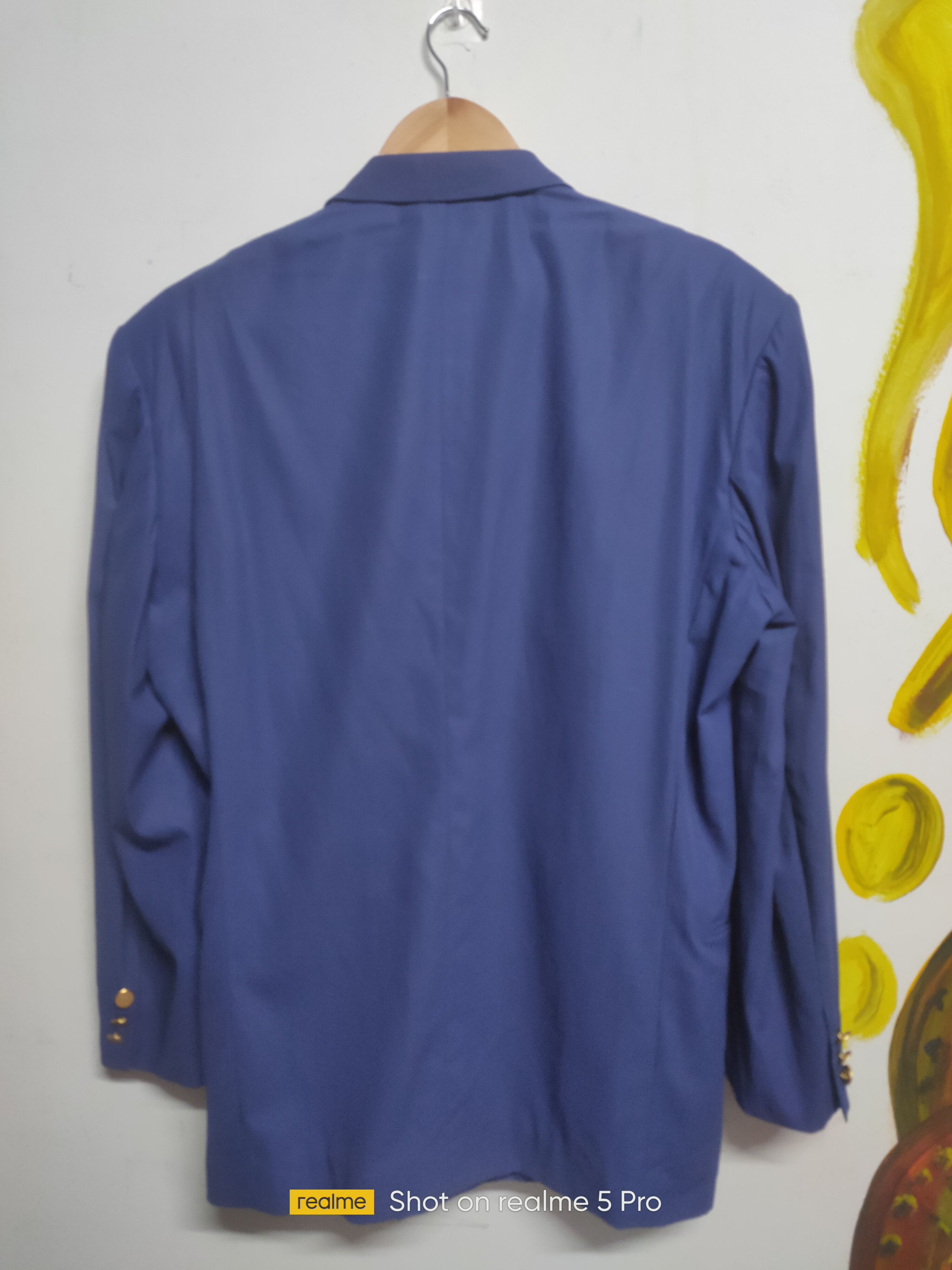 Christian Dior Monsieur Christian Dior gold button blazer Size 40S - 3 Thumbnail