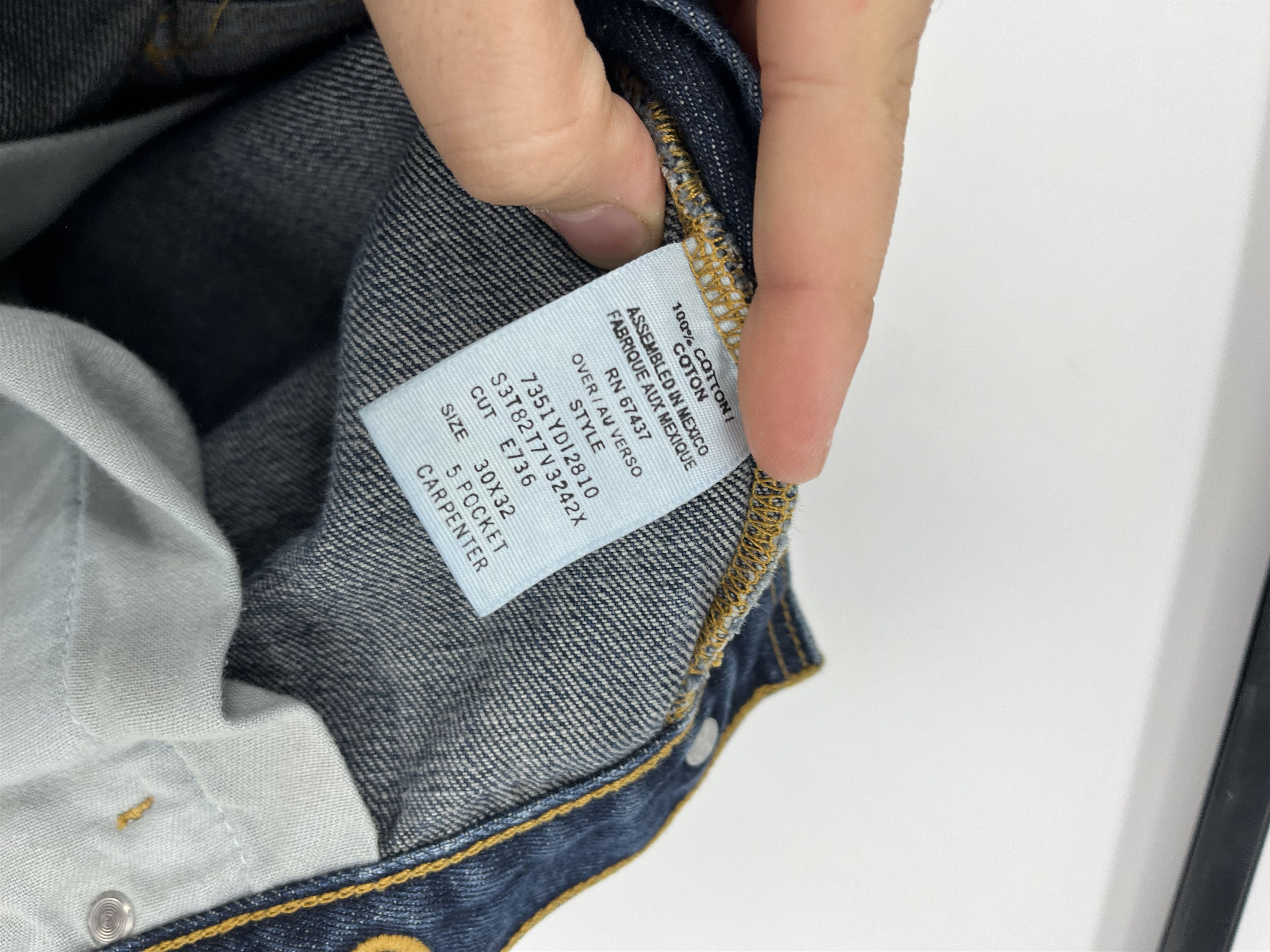 Polo Ralph Lauren × Ralph Lauren Rare Vintage POLO RALPH LAUREN Made In USA Denim Jeans Size US 32 / EU 48 - 11 Thumbnail
