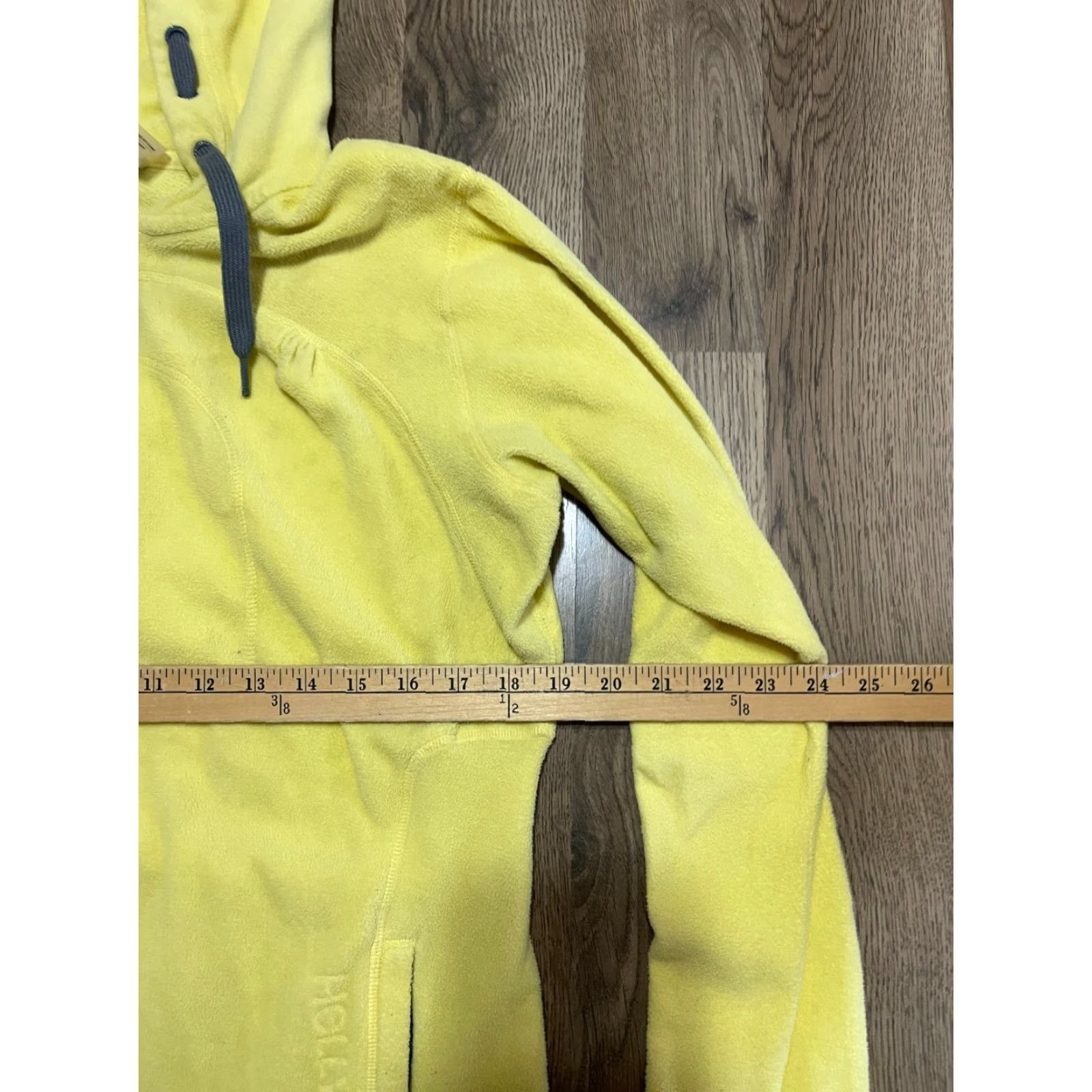 Helly Hansen Helly Hansen Hoodie Womens XL Yellow Full Zip Long Sleeve Pockets Modern Casual Size XL / US 12-14 / IT 48-50 - 6 Thumbnail