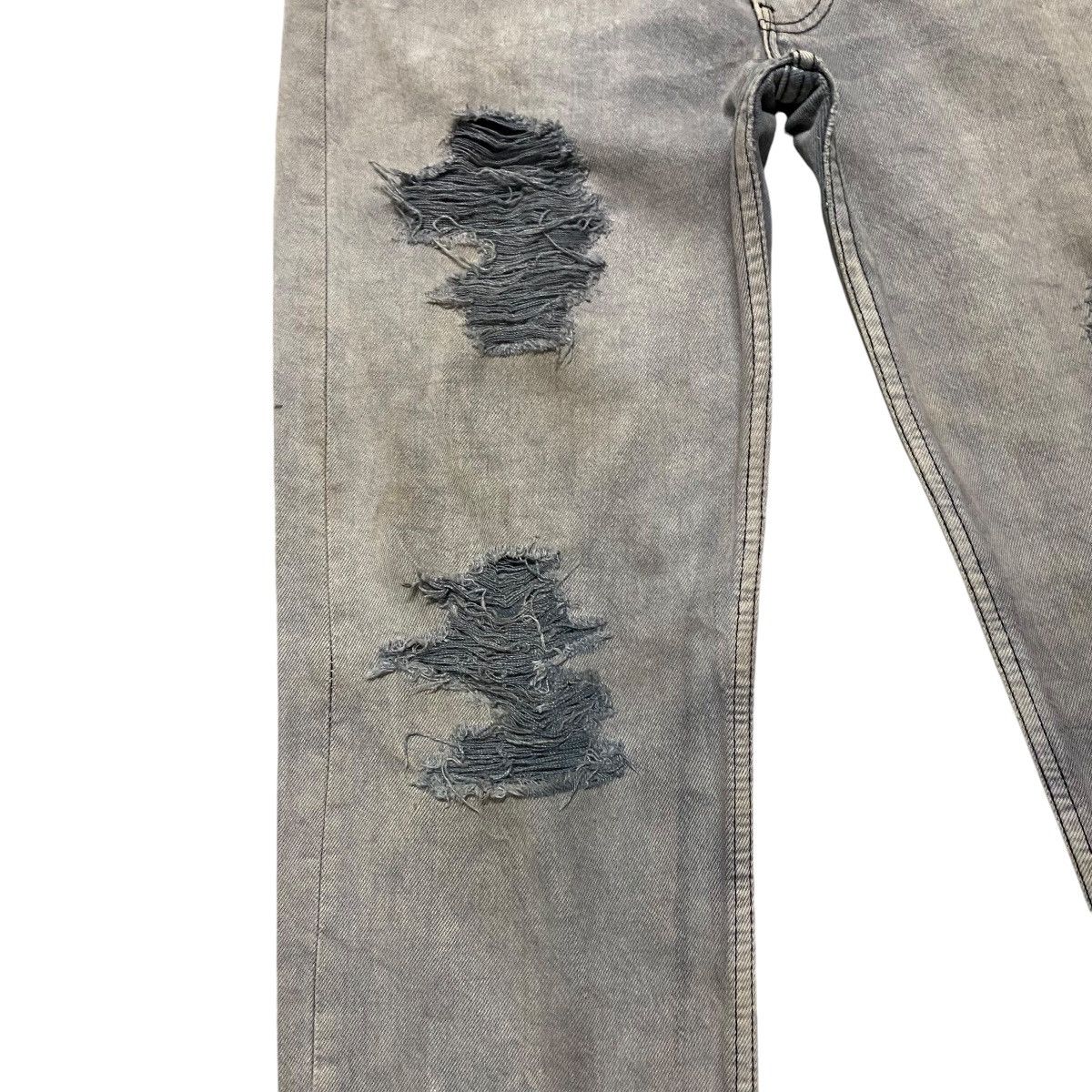 Levi's Vintage Levis 501 Blank Grunge Jeans Size US 30 / EU 46 - 6 Thumbnail