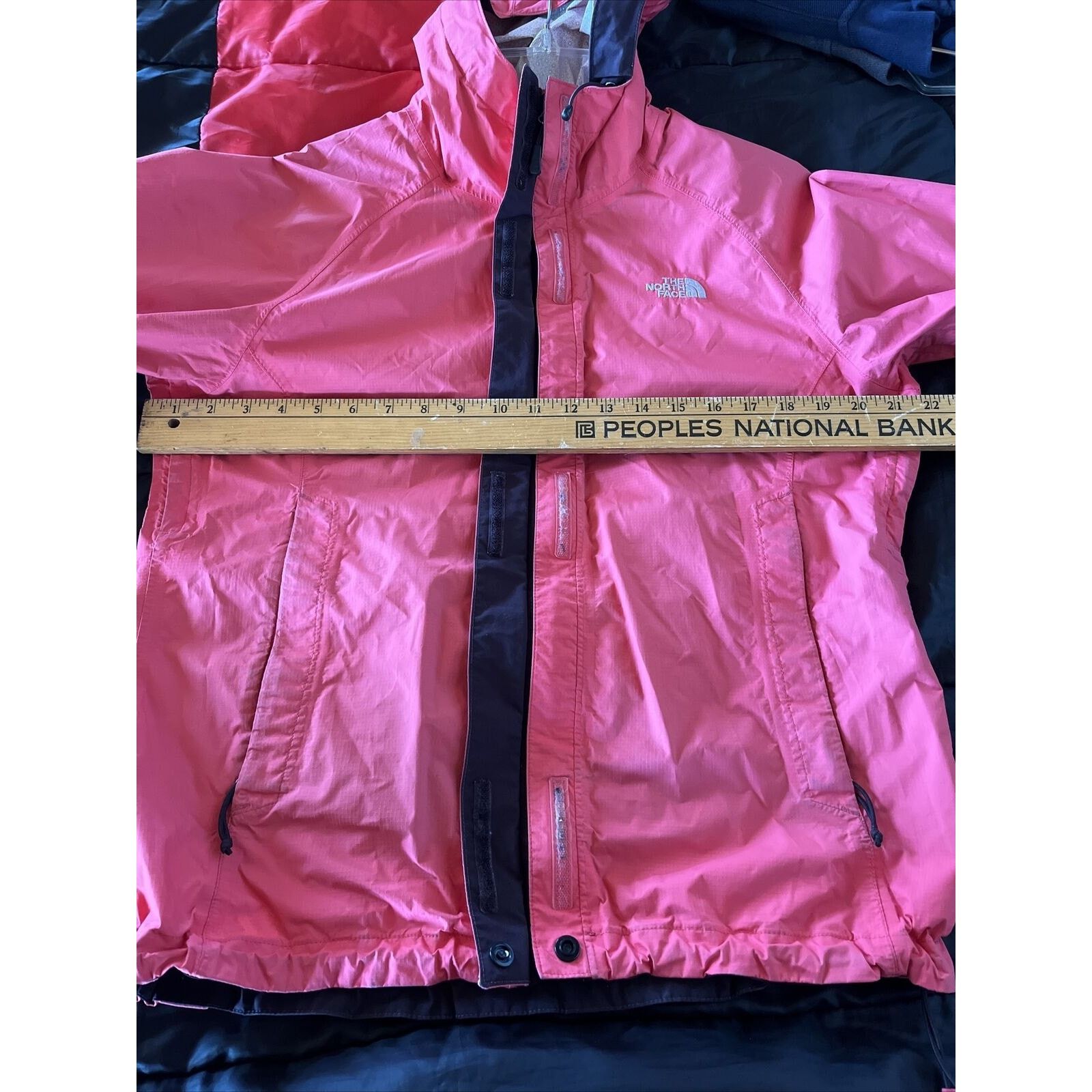 The North Face The North Face Womens M Pink LS zip hooded nylon rain jacket Size M / US 6-8 / IT 42-44 - 15 Thumbnail