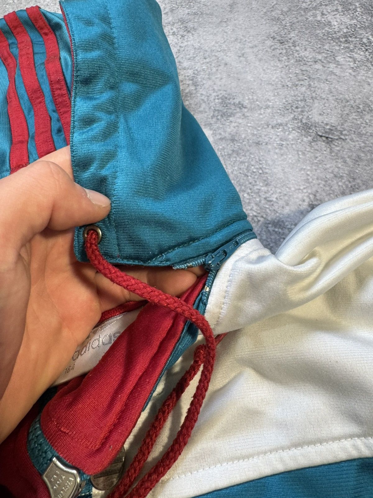 Adidas × Vintage Vintage Adidas Sport Zip Hoodie Size xs Size US XS / EU 42 / 0 - 9 Thumbnail