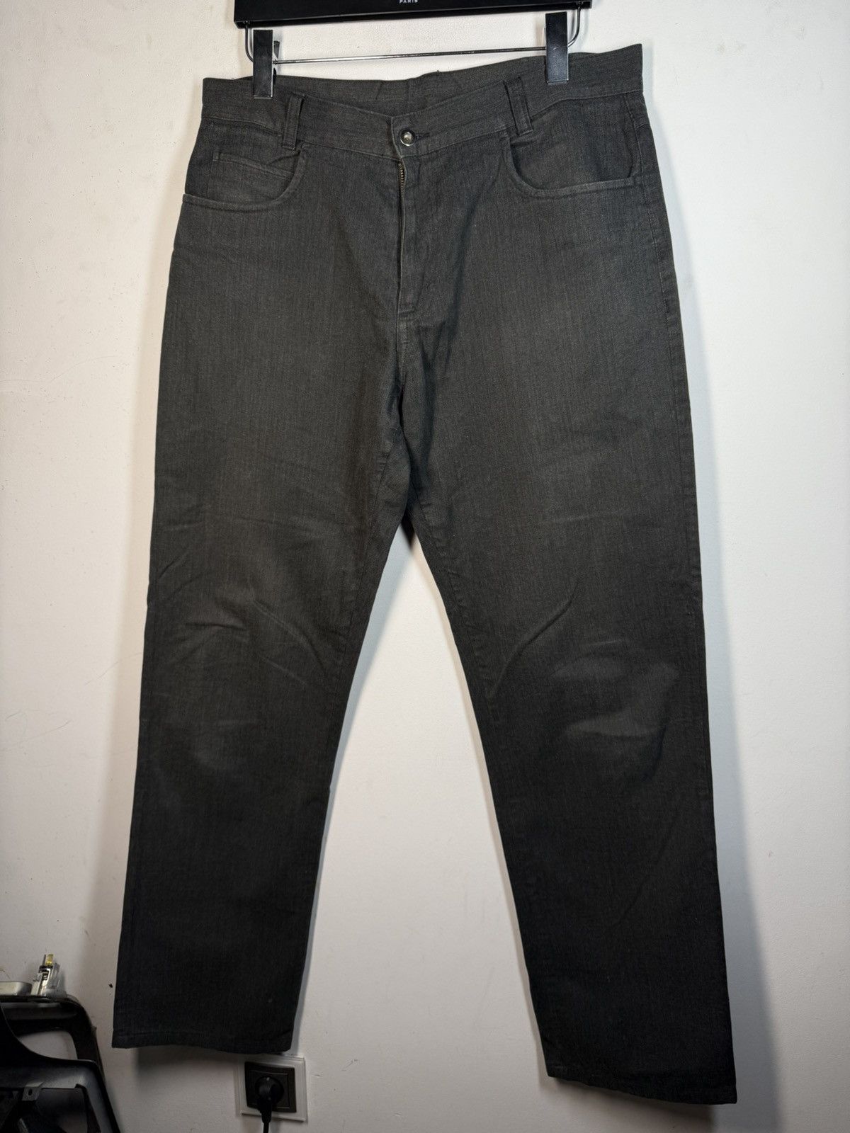 Yves Saint Laurent 36x32 YSL Casual Pants Grey YSL Jeans Size US 36 / EU 52 - 3 Thumbnail