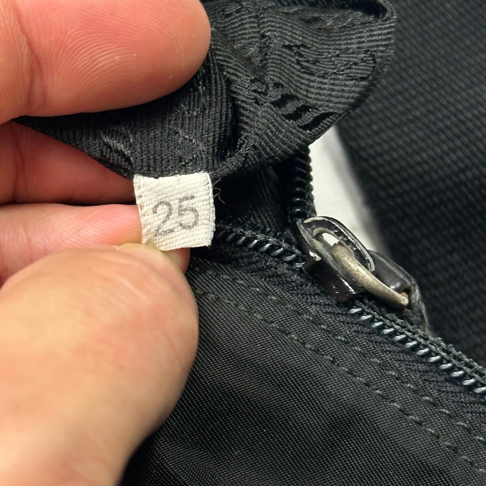 Prada Prada Milano 90’s Black Nylon Tote Bag Size ONE SIZE - 5 Thumbnail