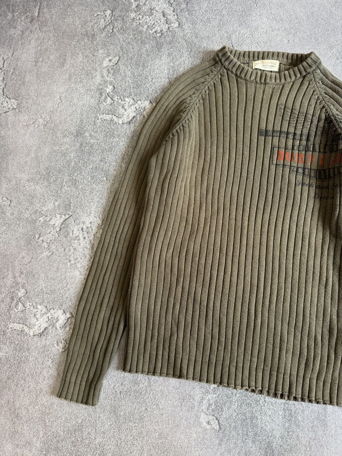 Japanese Brand Archive stripe crazy y2k avantgarde sweater jumper L.G.B. Size US L / EU 52-54 / 3 - 7 Thumbnail