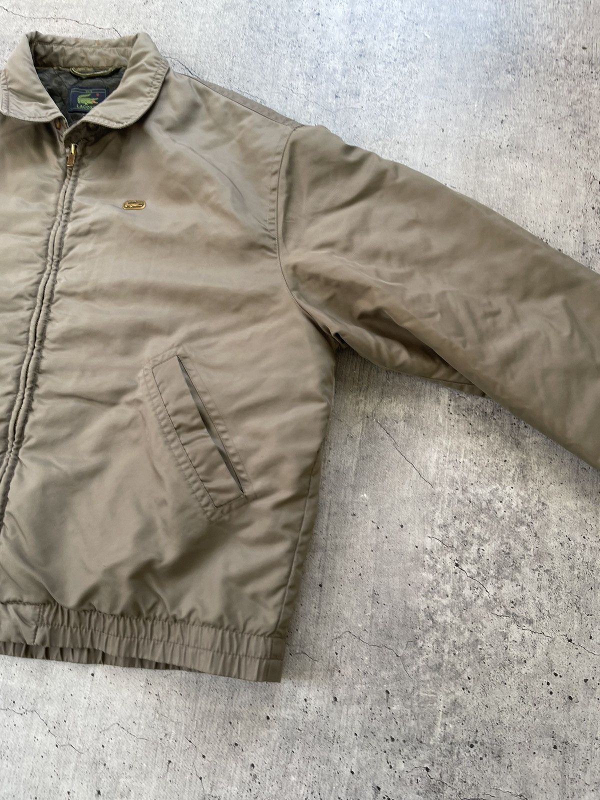 Lacoste Vintage Lacoste Bomber Jacket 90s Size US XL / EU 56 / 4 - 6 Thumbnail