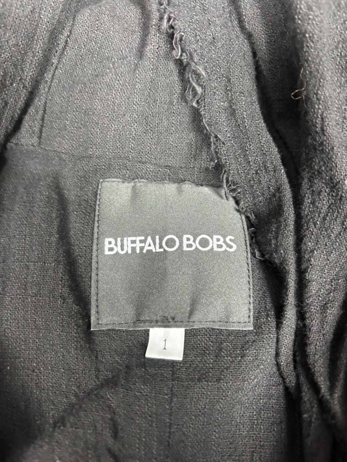 BUFFALO BOBS Buffalo Bobs Black Parka Jacket. J0153 Size US S / EU 44-46 / 1 - 5 Thumbnail
