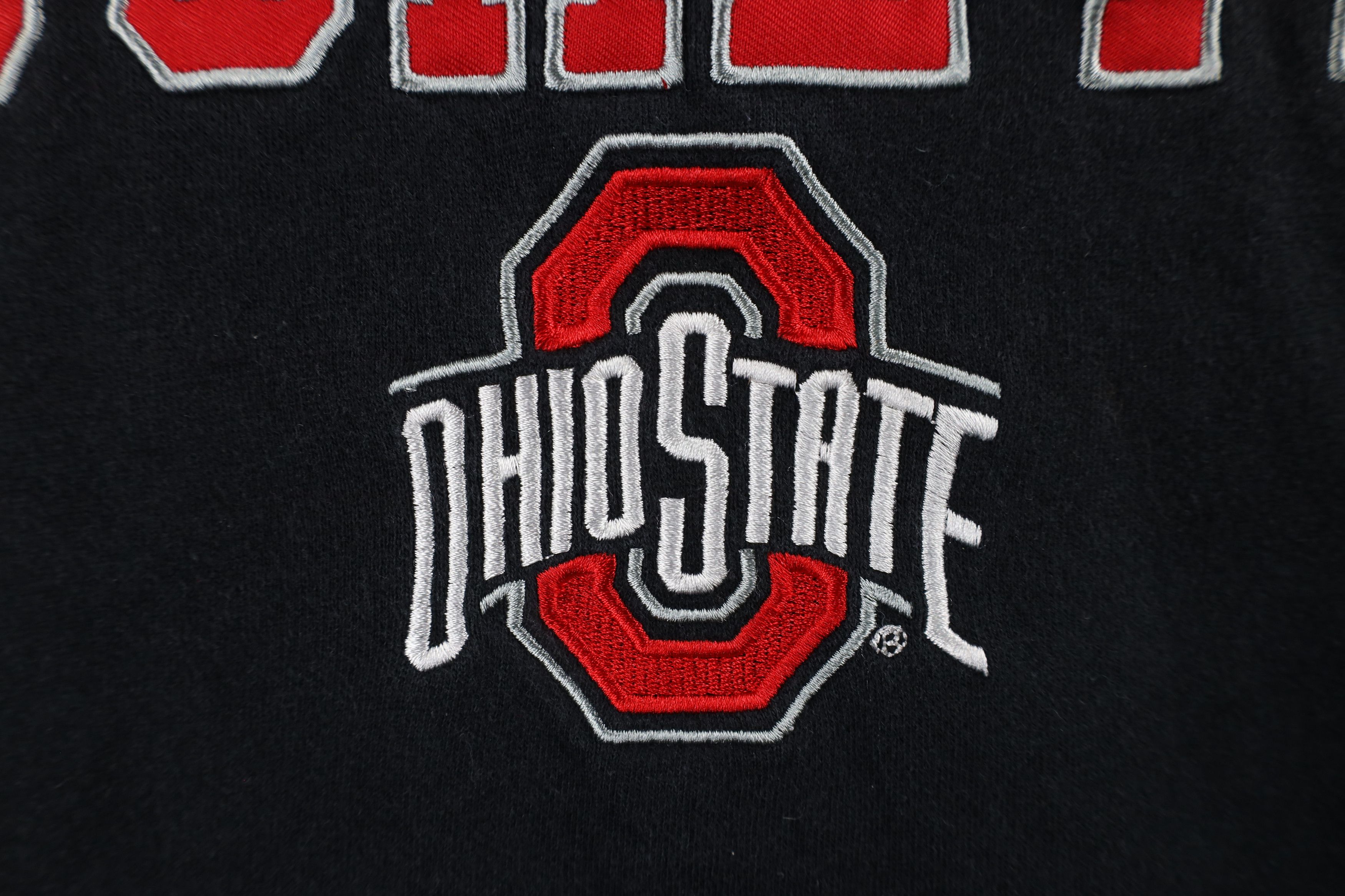 Vintage Vintage Out Ohio State University Hoodie Sweatshirt Black Size US XL / EU 56 / 4 - 5 Thumbnail