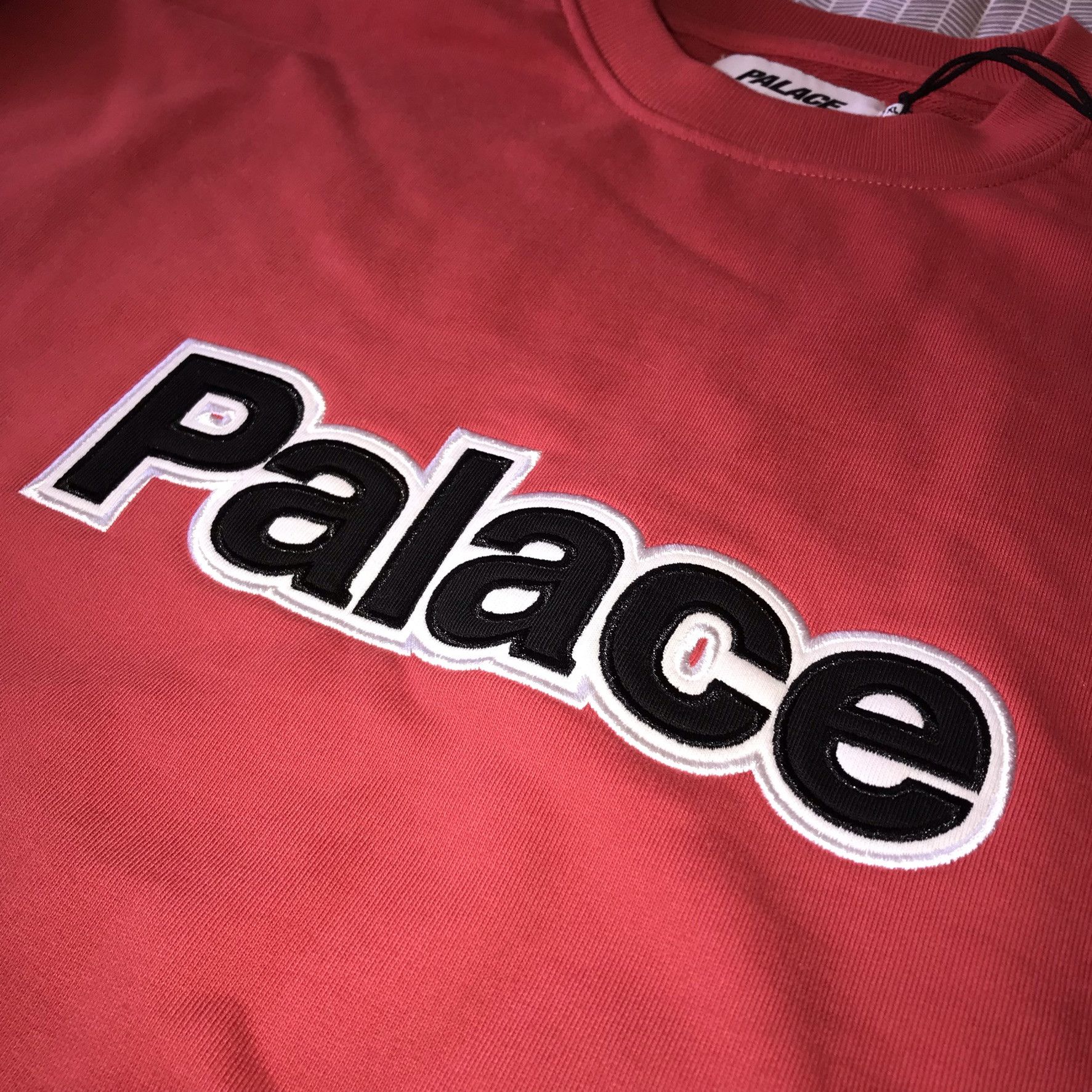 Palace Palace Word Crew FW 21 Embroidered Logo Size US XL / EU 56 / 4 - 3 Thumbnail