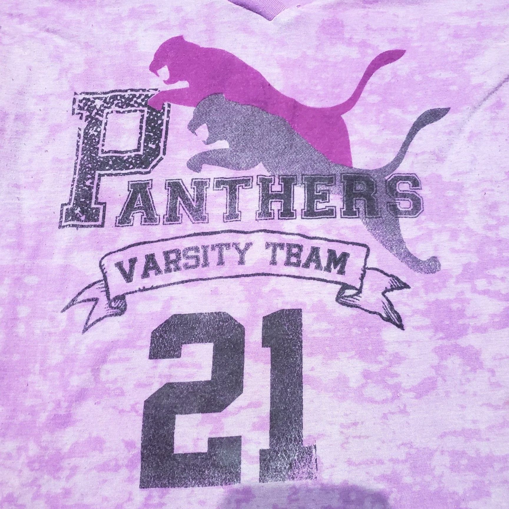Pinko VINTAGE Panters Varsity Team 21 Pink Long Sleeve Shirt Adult Women's Size S Small Size S / US 4 / IT 40 - 2 Thumbnail