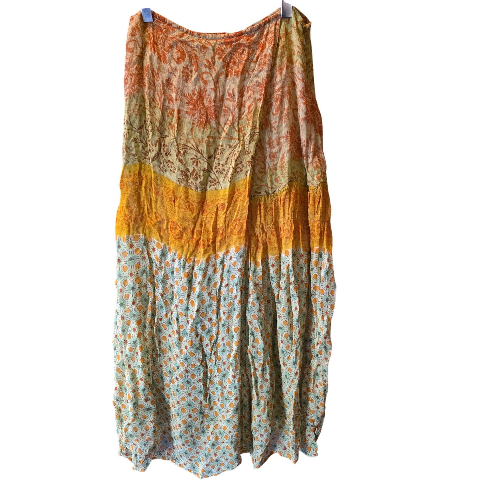 Anthropologie Moth Anthropologie Cottage Core Full Length Skirt 4 Womens Size 27" / US 4 / IT 40 - 1 Thumbnail