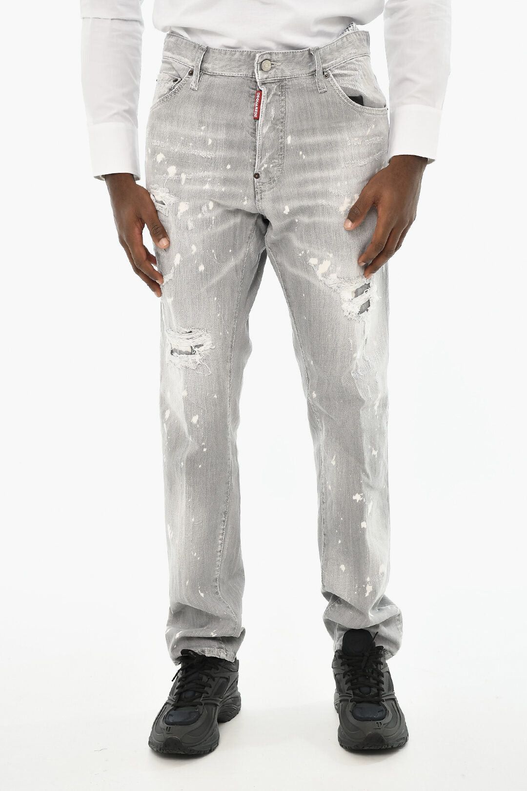Dsquared2 Distressed-Effect Jeans Size US 35 - 1 Thumbnail