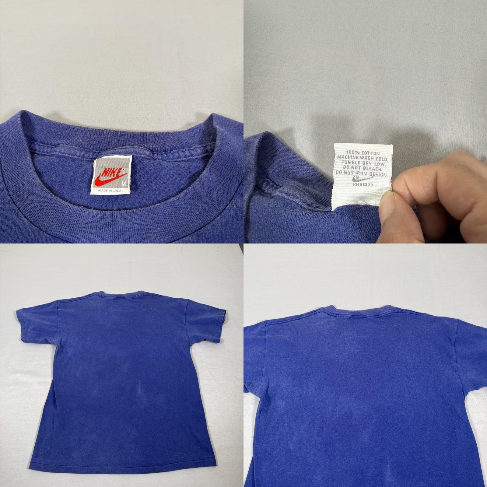 Nike VINTAGE Nike Shirt Mens M Blue Porky Pig Looney Tunes 90s Graphic Tee Size US M / EU 48-50 / 2 - 8 Thumbnail