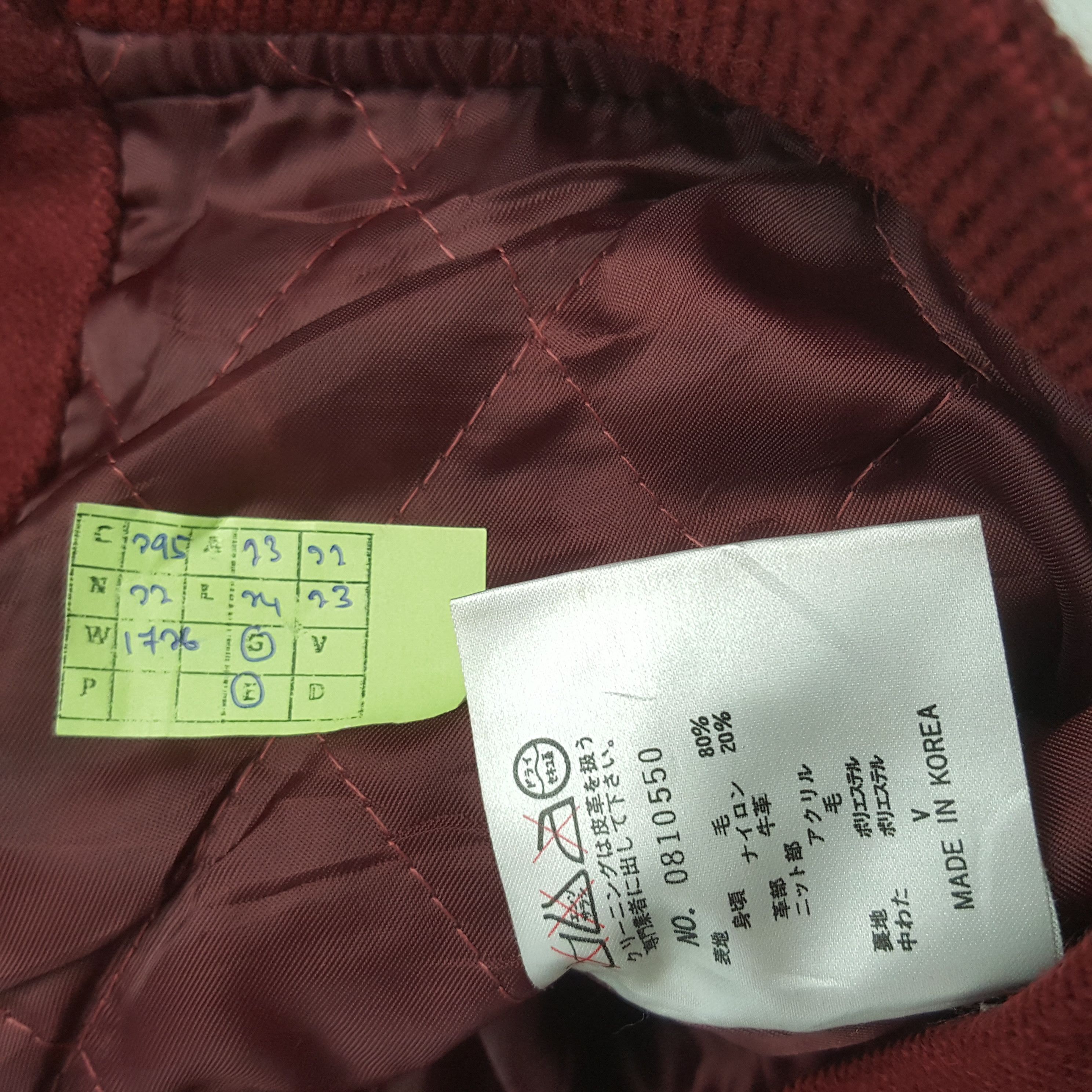 Other Vintage Champtean Right Staff Patches Varsity Jacket C295N22 Size US L / EU 52-54 / 3 - 9 Thumbnail