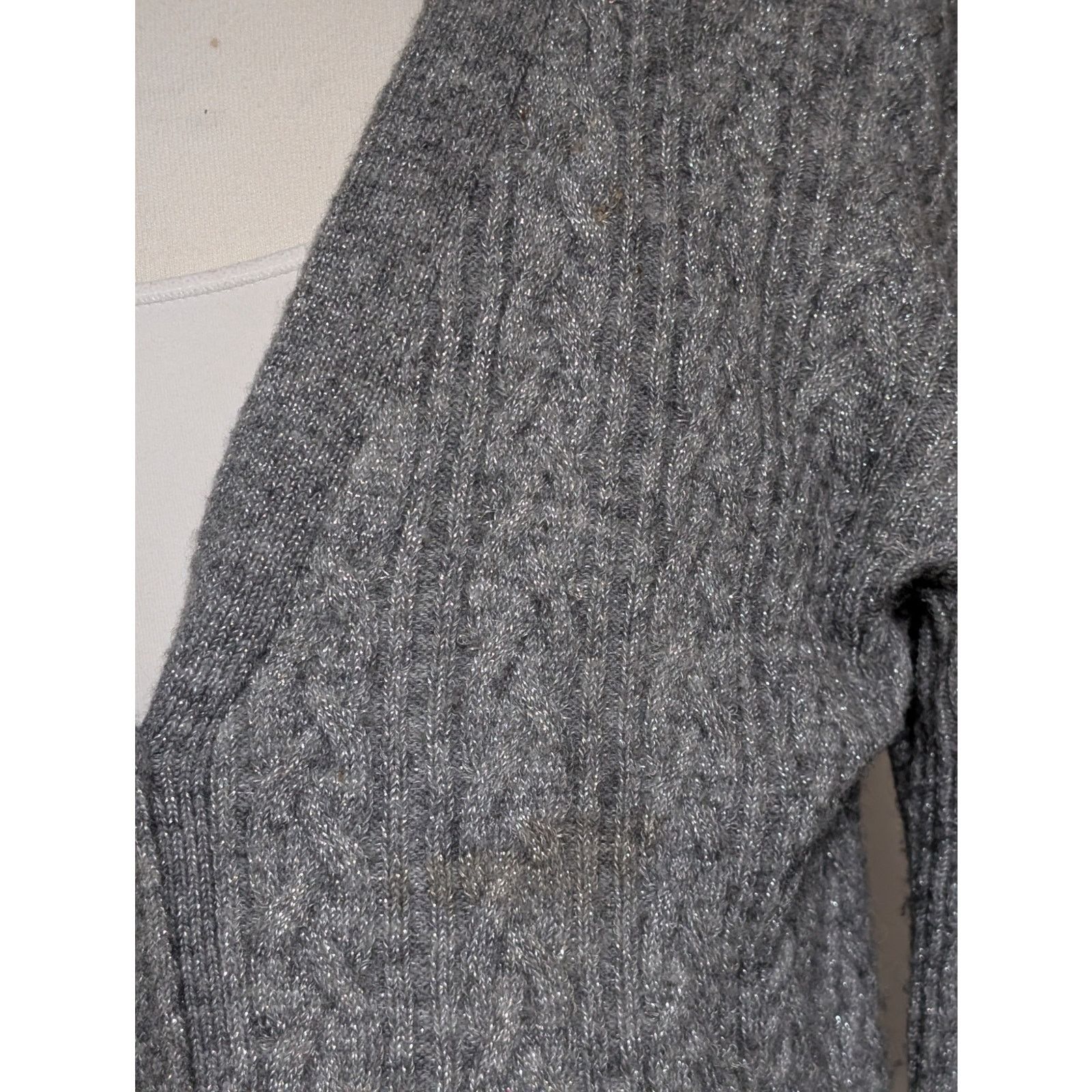 Scotch & Soda Scotch and Soda Wool-Blended Cable Knit Cardigan Size XS Size XS / US 0-2 / IT 36-38 - 9 Thumbnail