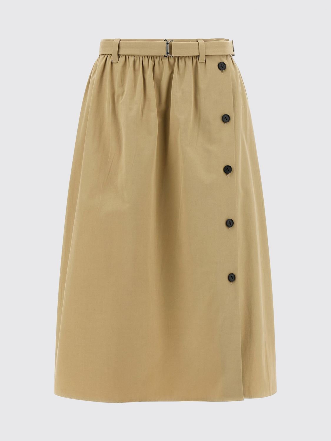 Prada Prada Skirt Woman Beige Size 26" / US 2 / IT 38 - 1 Preview