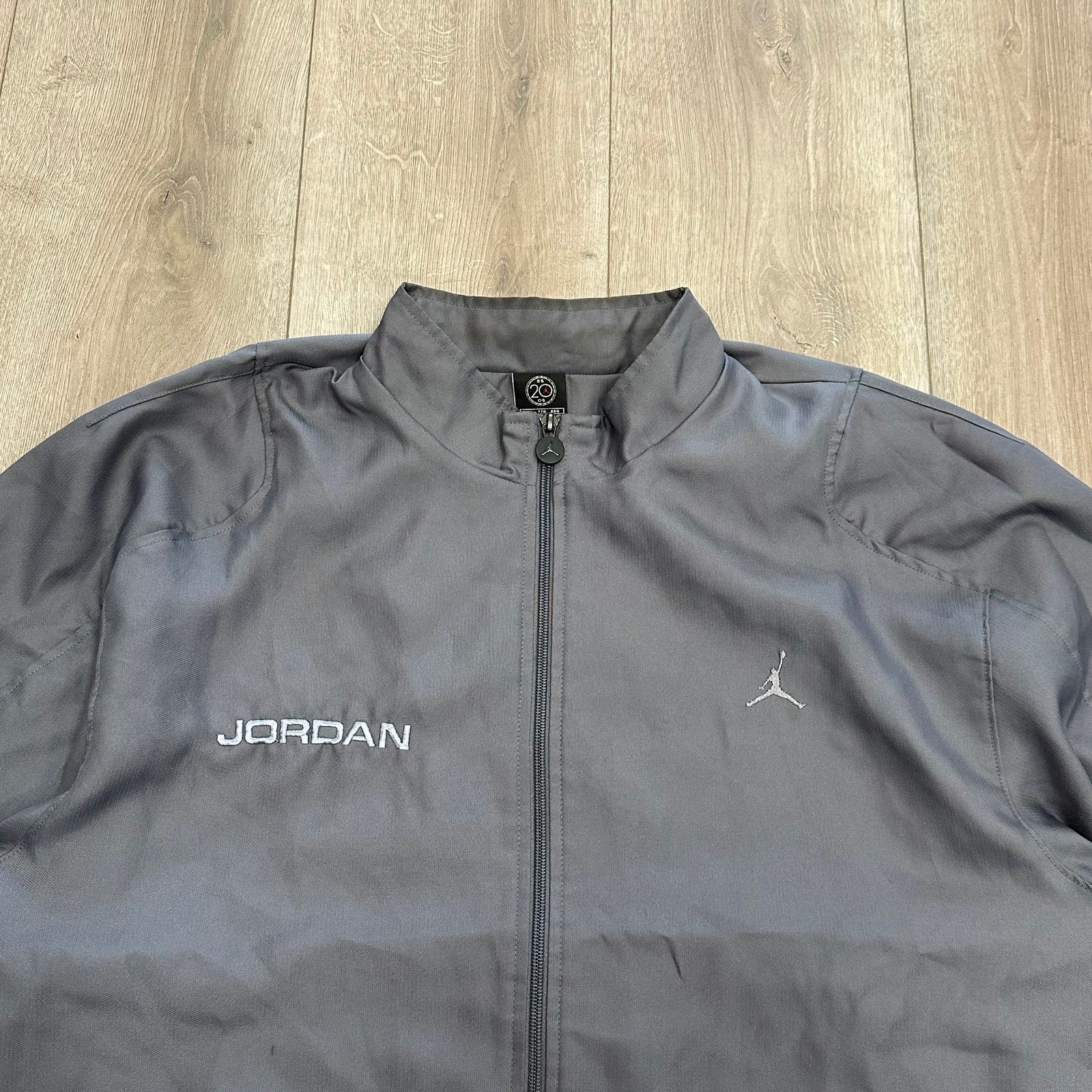 Jordan Brand Vintage 2000s Jordan Brand Zip Up Jacket Gray XXL 2XL B13 Size US XXL / EU 58 / 5 - 3 Thumbnail