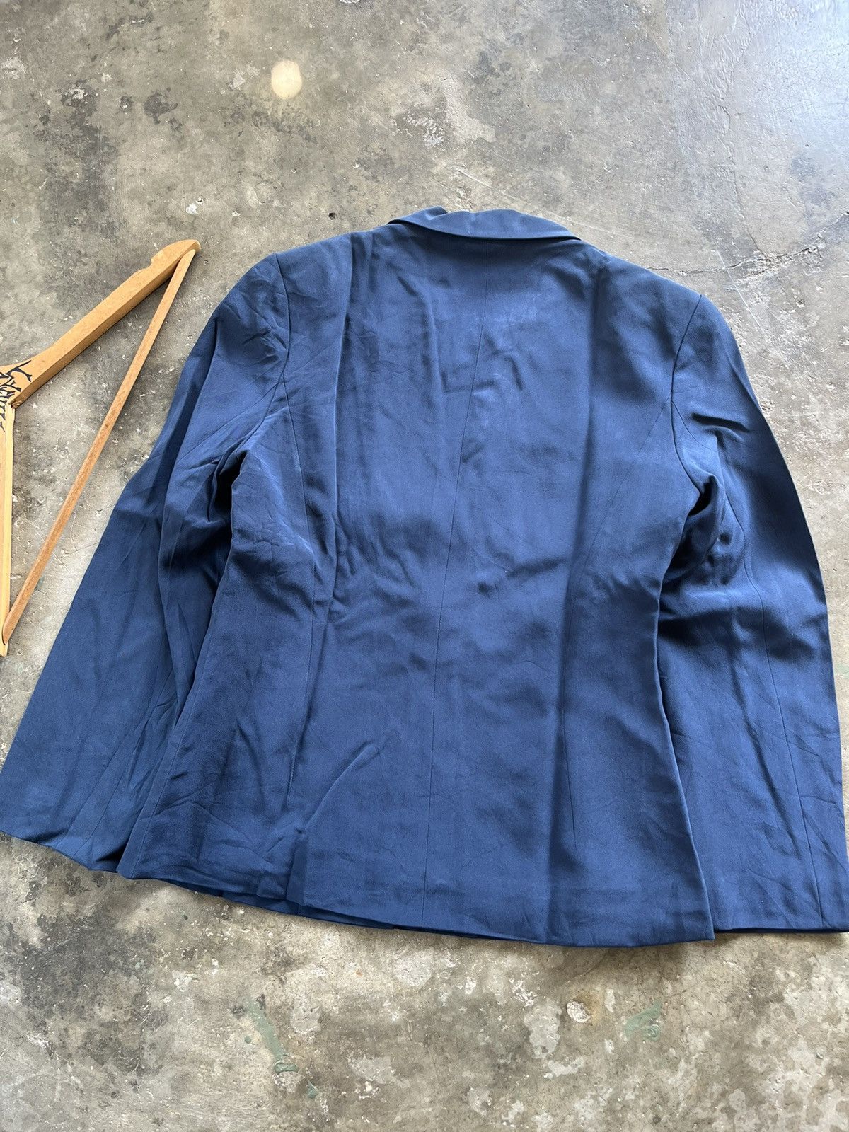 Balmain × Designer × Vintage ⚡️Vintage Balmain Single Button Blazer Jacket 90s Size M / US 6-8 / IT 42-44 - 3 Thumbnail