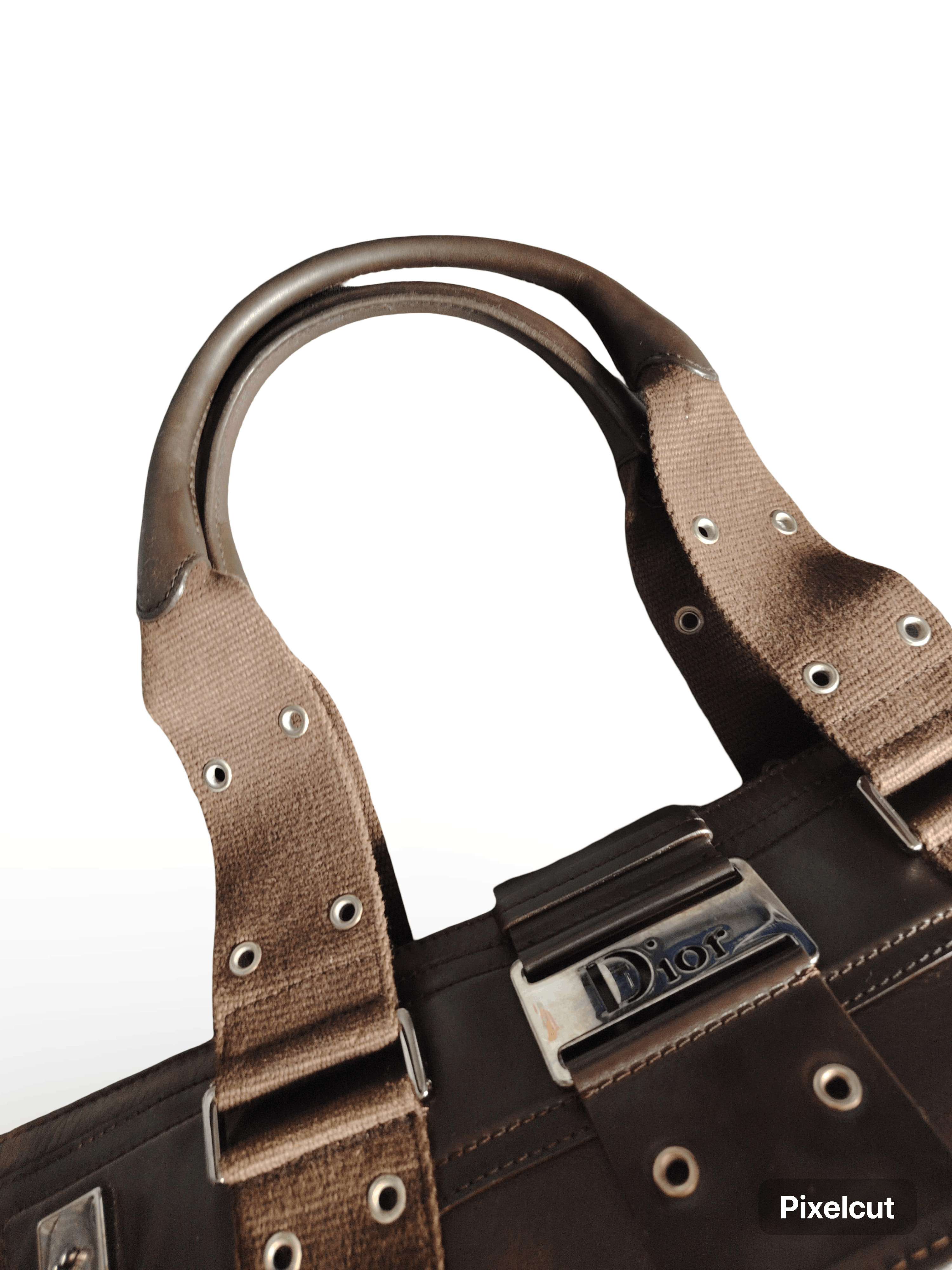 Dior Dior Columbus Leather Tote Size ONE SIZE - 4 Thumbnail