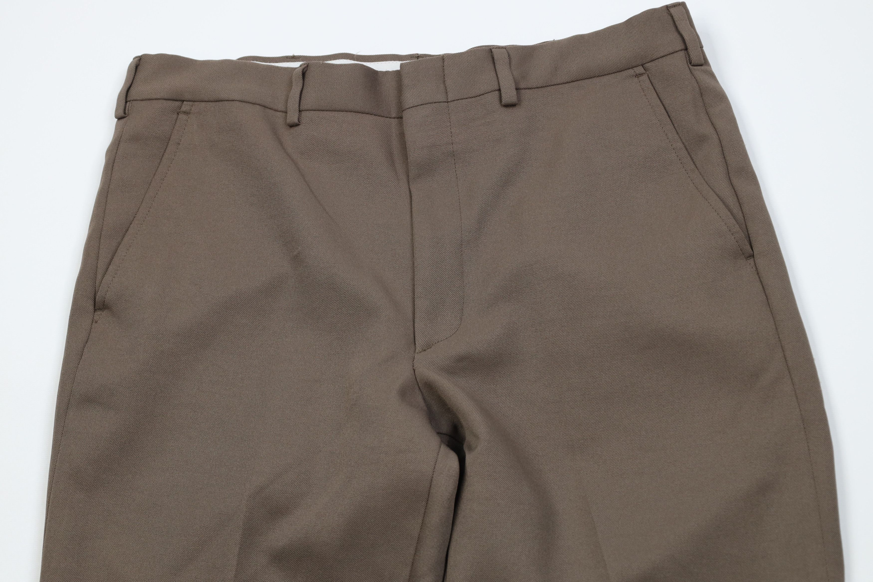 Vintage Vintage 70s Streetwear Flared Wide Leg Chino Pants Brown Size US 34 / EU 50 - 2 Thumbnail