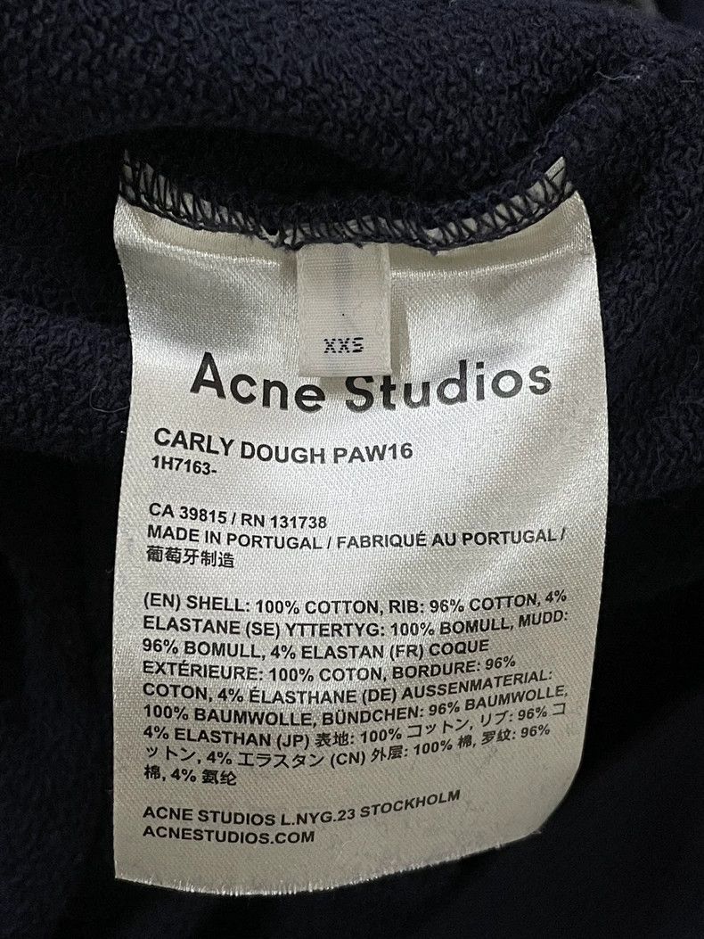 Acne Studios acne studiosNavy blue donut hoodie 2503-Nextarrow Size US XXS / EU 40 - 6 Thumbnail