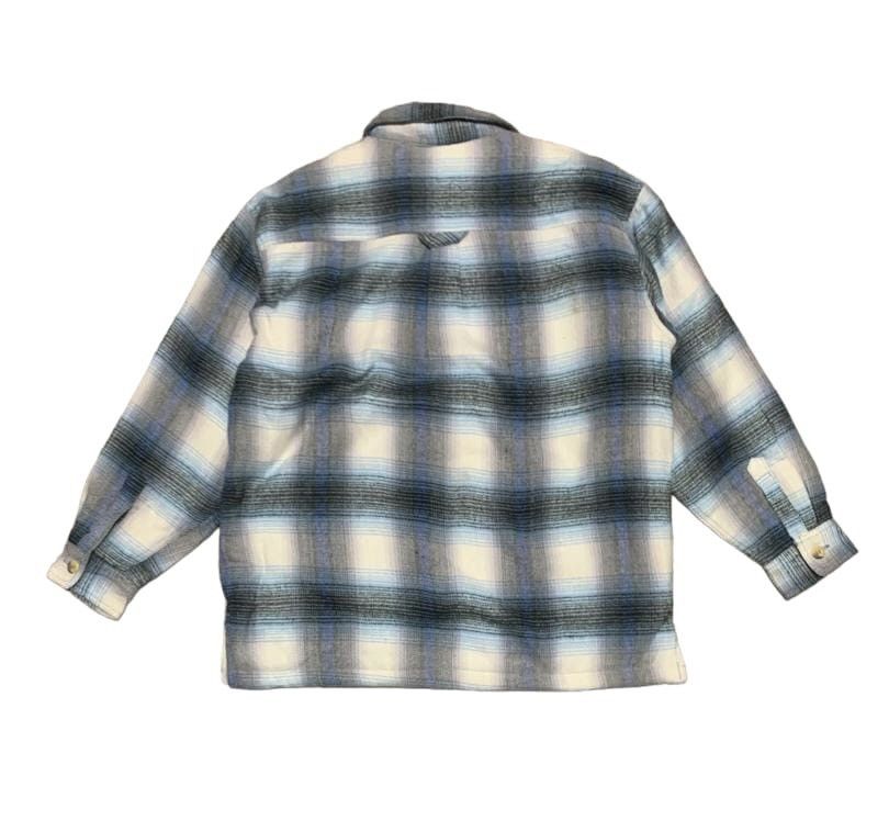 Japanese Brand Vintage Plaid Wool Flannel Shirt Jacket By Moineau Size US M / EU 48-50 / 2 - 4 Thumbnail