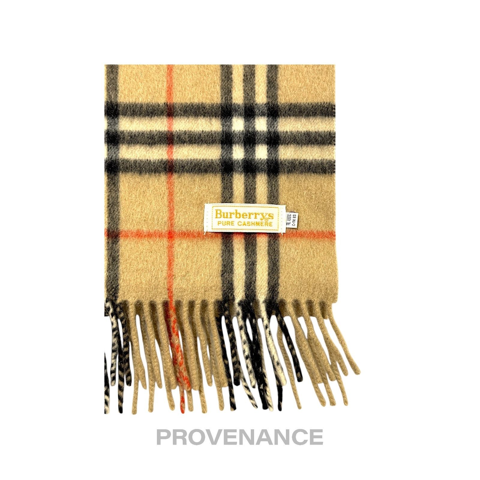 Burberry 🔴 Burberry Scarf - PURE CASHMERE Nova Check Size ONE SIZE - 4 Thumbnail