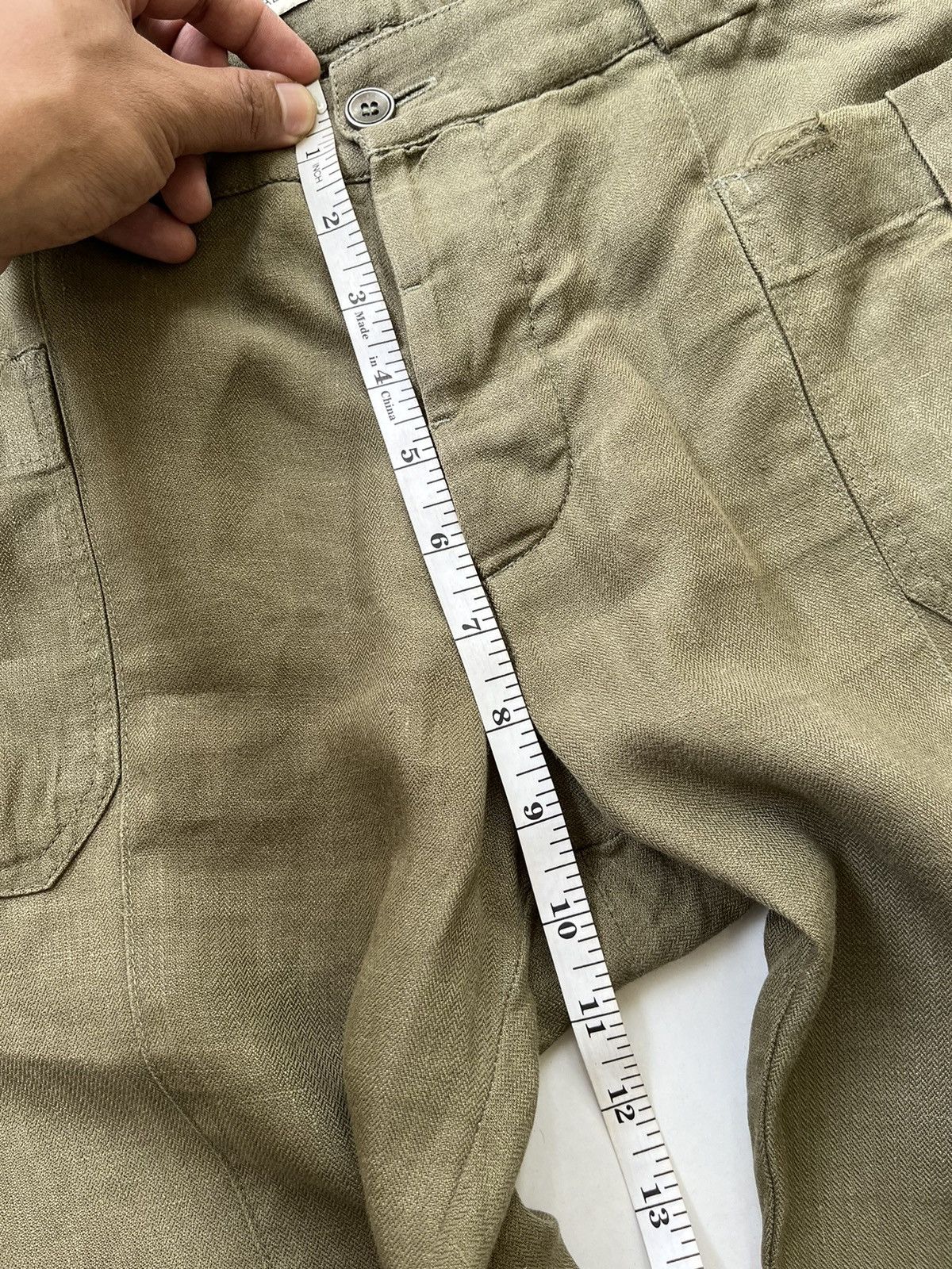 Balenciaga Balenciaga Bush Linen Pants Size 33" - 21 Thumbnail