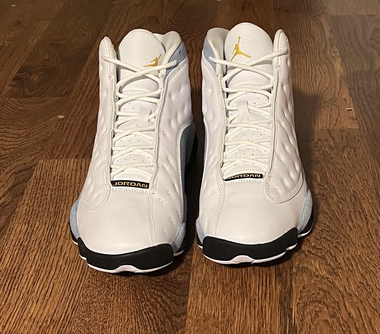 Jordan Brand Air Jordan 13 XIII Retro White University Blue Grey Size US 11.5 / EU 44-45 - 3 Thumbnail