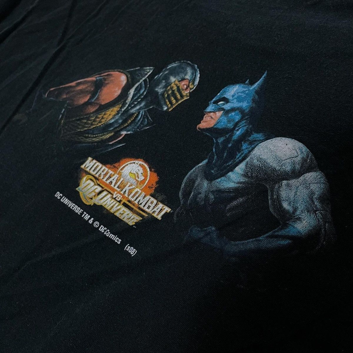 Fruit Of The Loom Mortal kombat dc universe M, tee tis , t-shirt vintage Size US L / EU 52-54 / 3 - 4 Thumbnail
